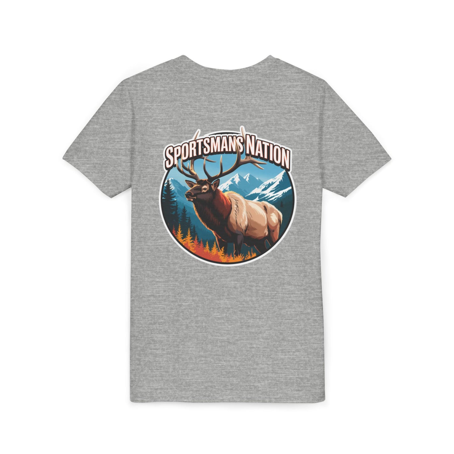 Youth Sportsmans Nation Bull Elk T-shirt