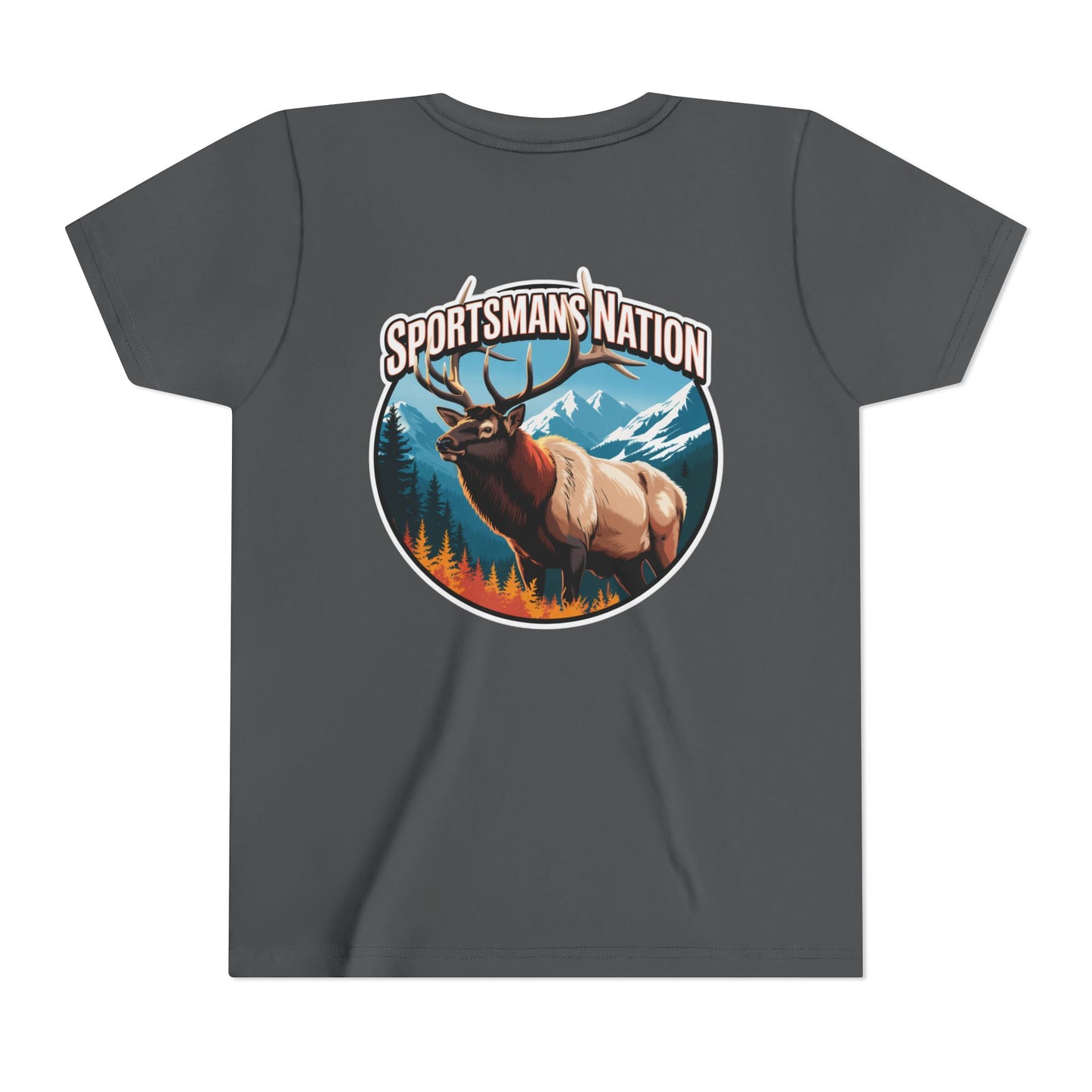Youth Sportsmans Nation Bull Elk T-shirt