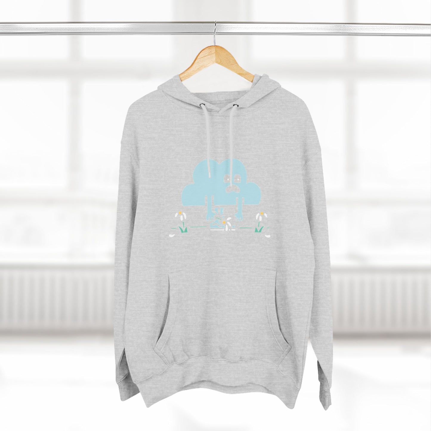 No Rain, No Flowers Fleece Hoodie