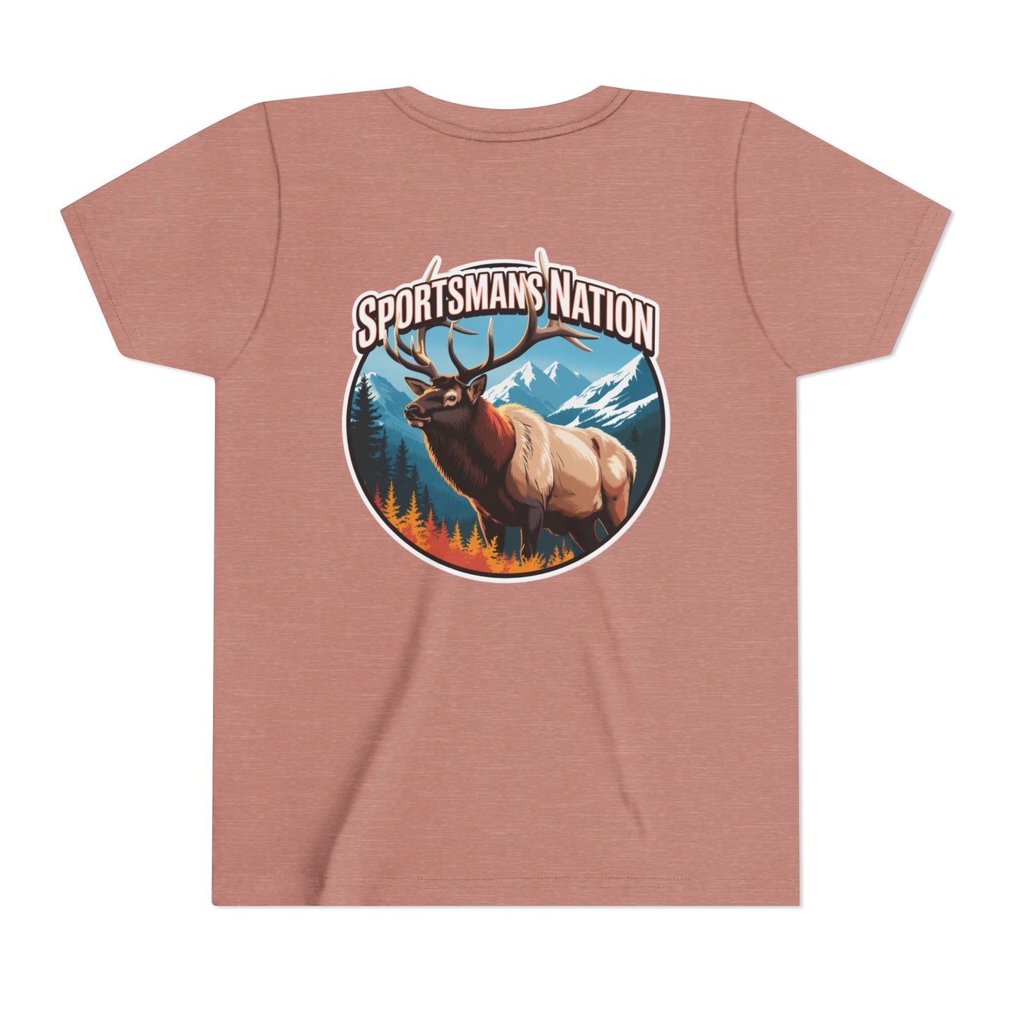 Youth Sportsmans Nation Bull Elk T-shirt