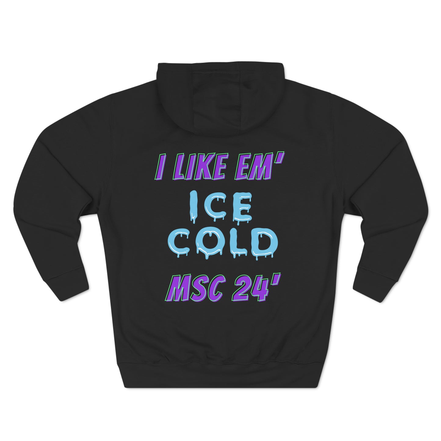 Ice Splash 24' Market Street Unisex Fleece Hoodie