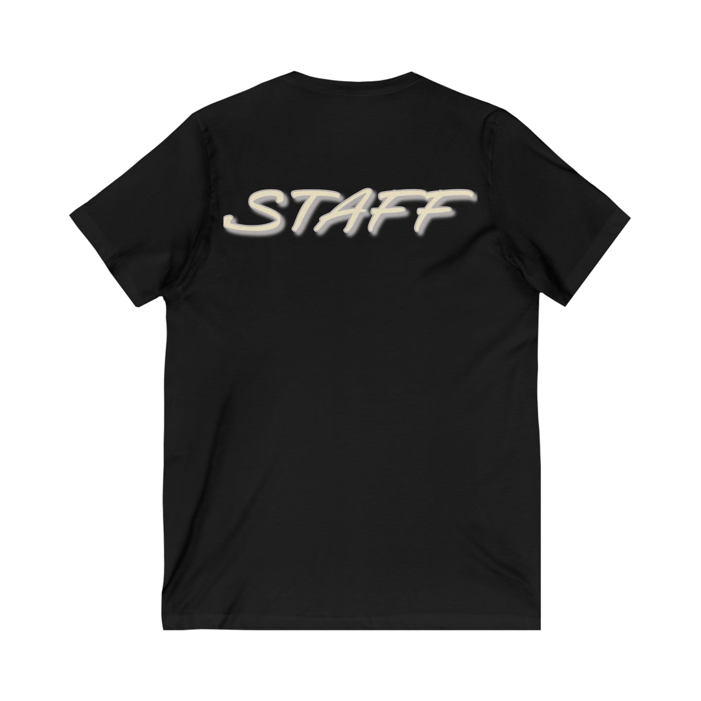 Staff Market Street Unisex Jersey Short Sleeve V-Neck Tee