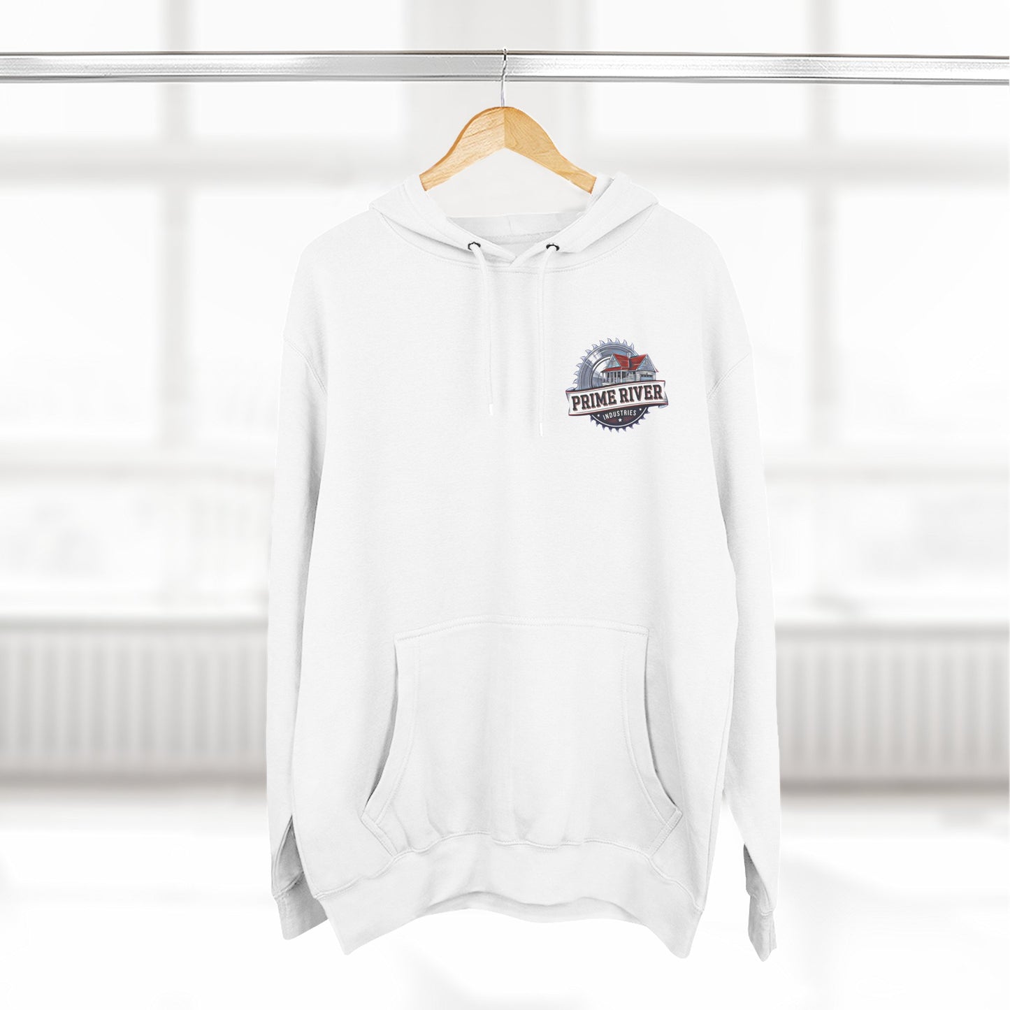 Prime River Fleece Hoodie - Cozy Industrial Style for Every Adventure