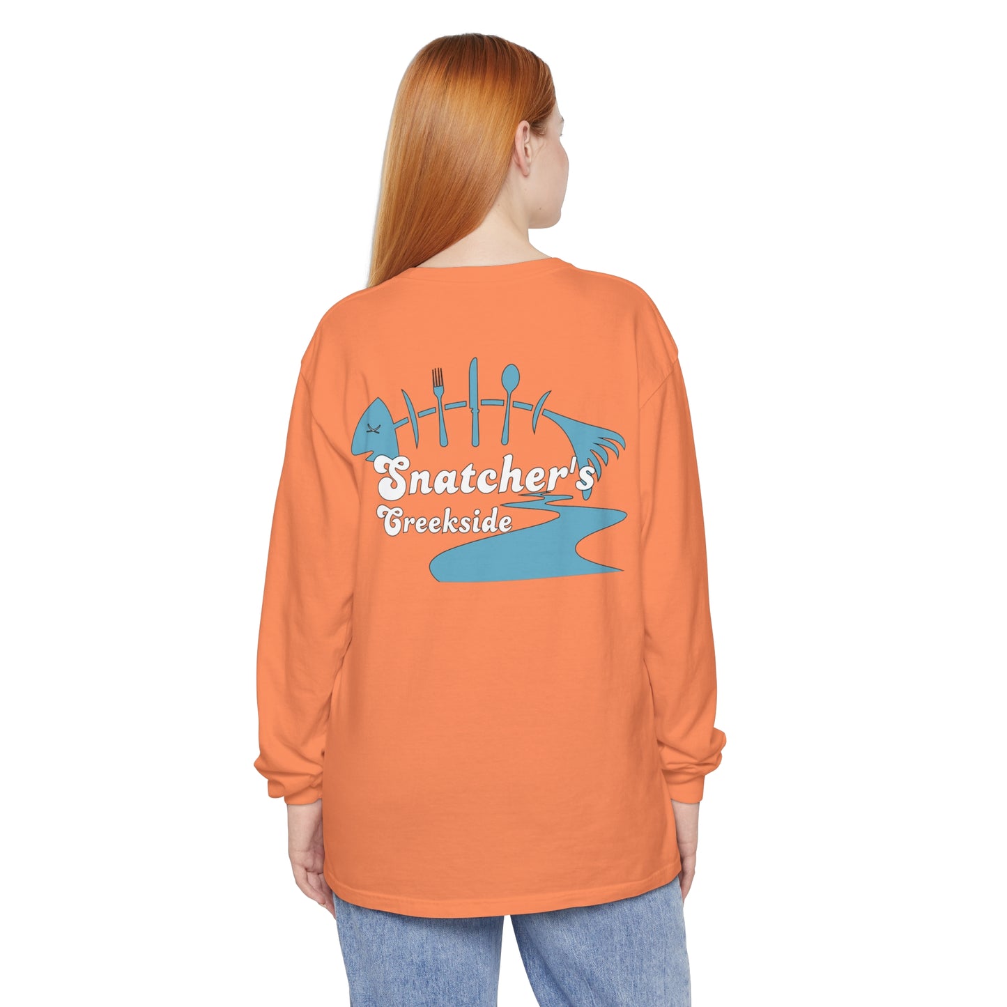 Snatcher's Creekside "OG" Unisex Garment-dyed Long Sleeve T-Shirt