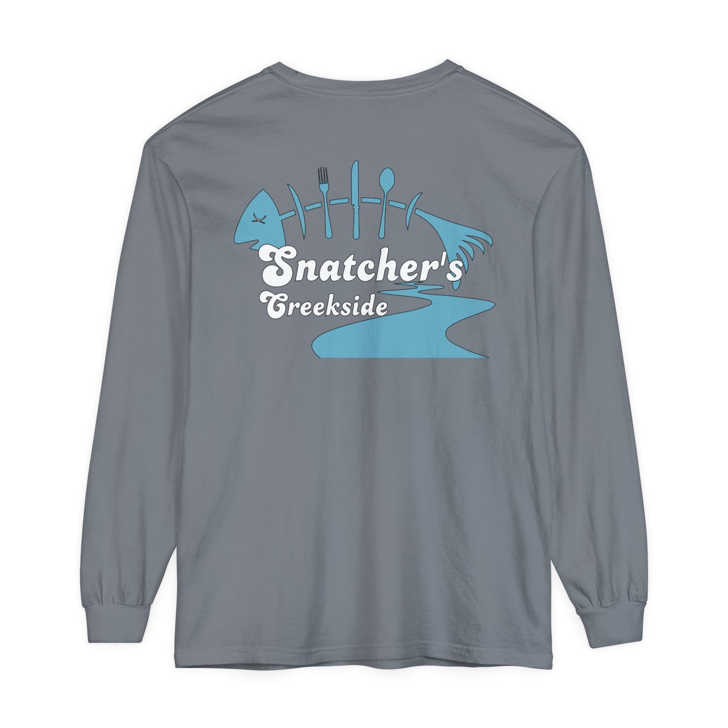 Snatcher's Creekside "OG" Unisex Garment-dyed Long Sleeve T-Shirt