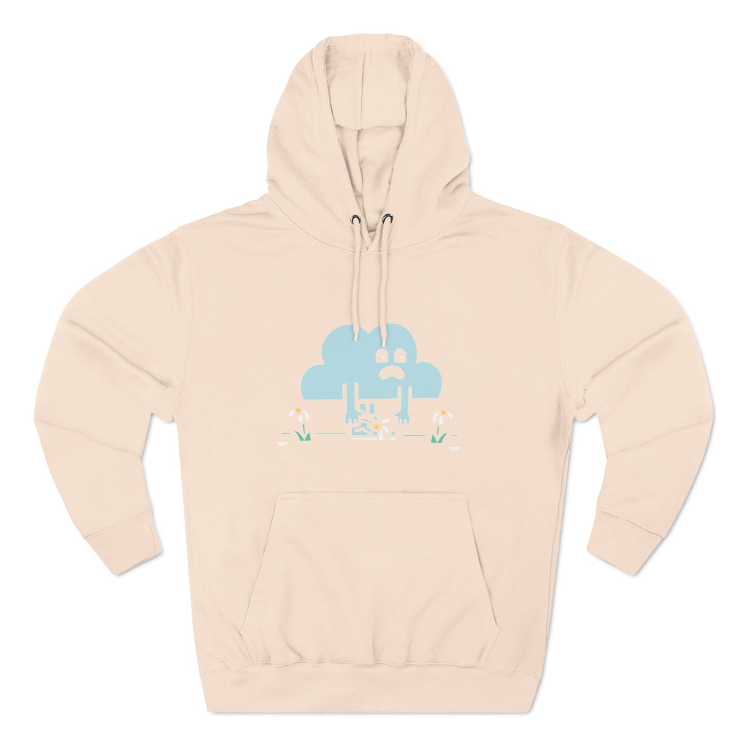 No Rain, No Flowers Fleece Hoodie