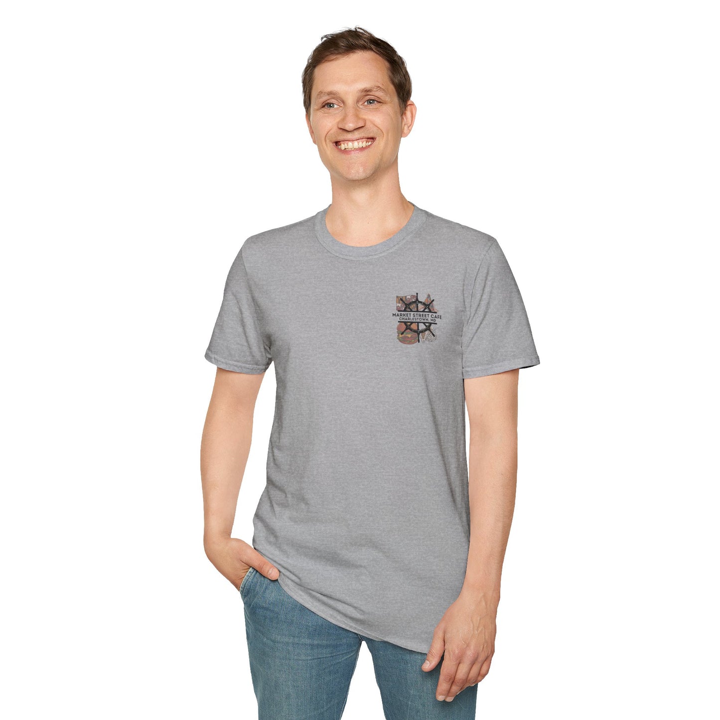 Market Street Four Corners Unisex Softstyle T-Shirt