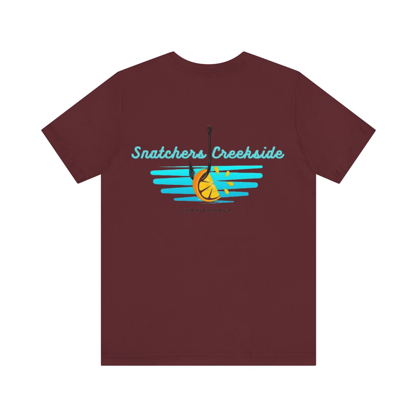 Hooked on Creekside Unisex Jersey Short Sleeve Tee