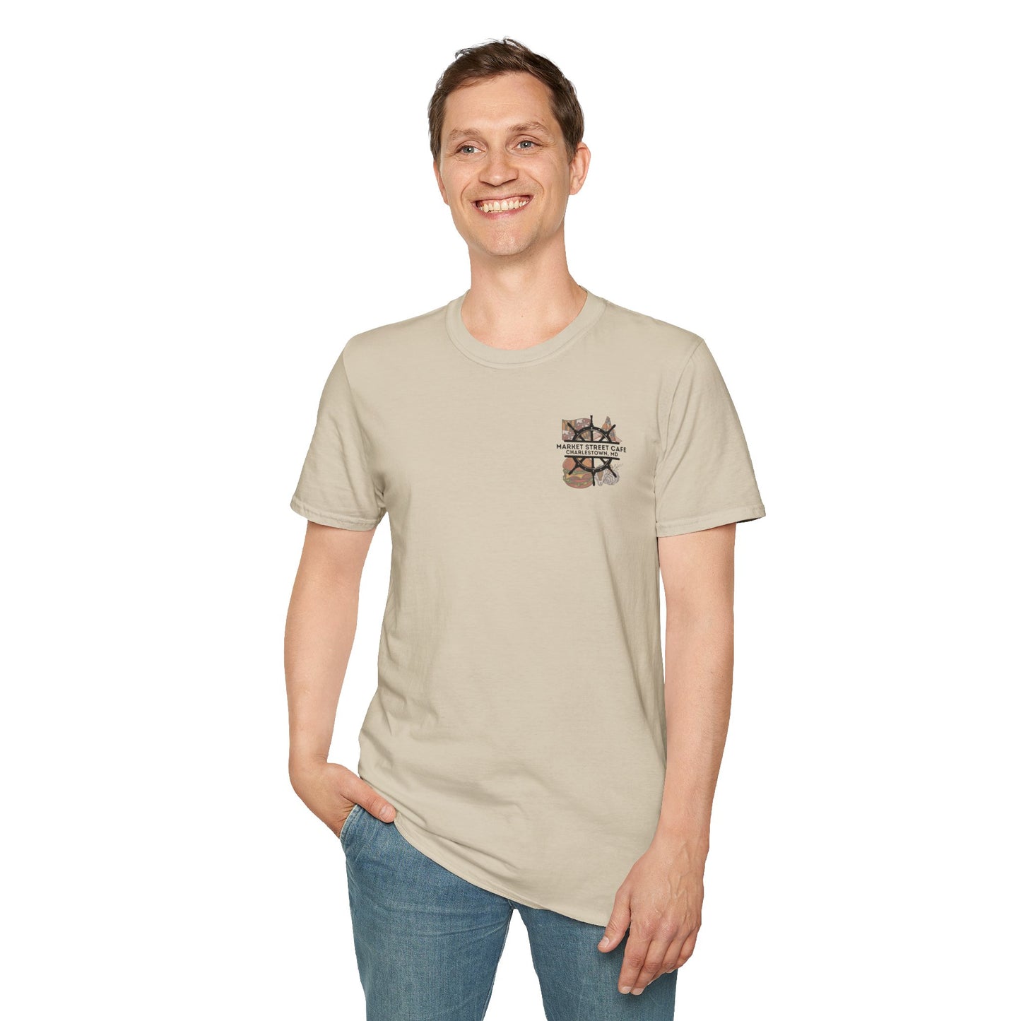 Market Street Four Corners Unisex Softstyle T-Shirt