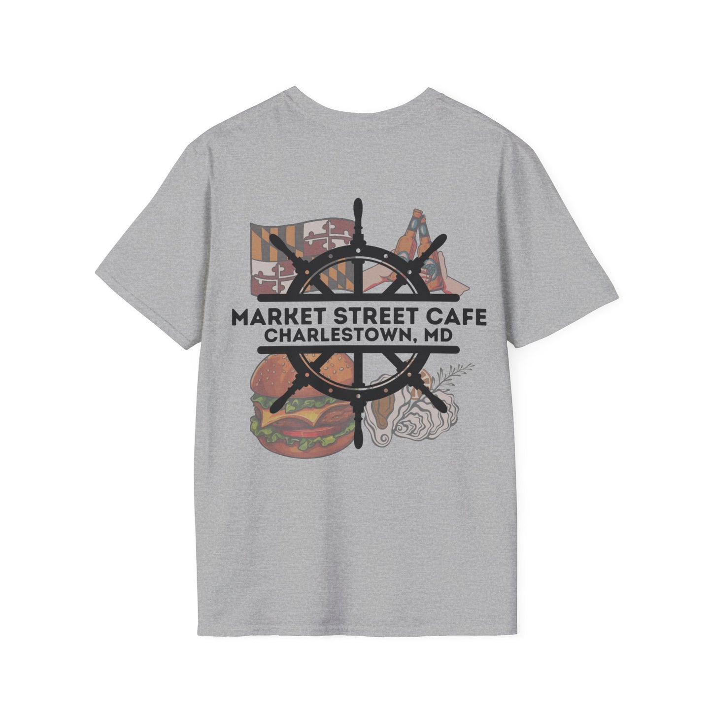 Market Street Four Corners Unisex Softstyle T-Shirt