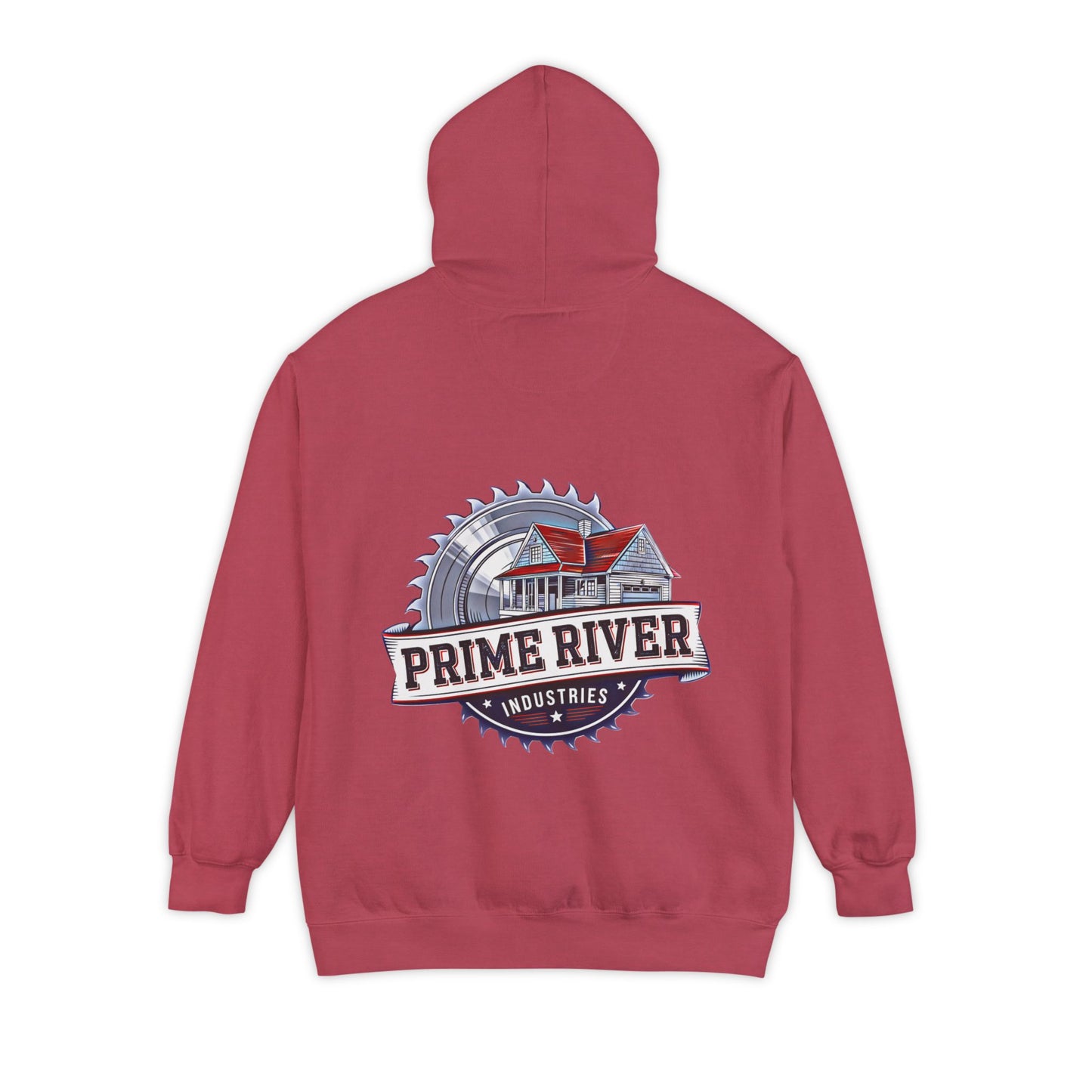 Cozy Unisex Garment-Dyed Hoodie - Prime River