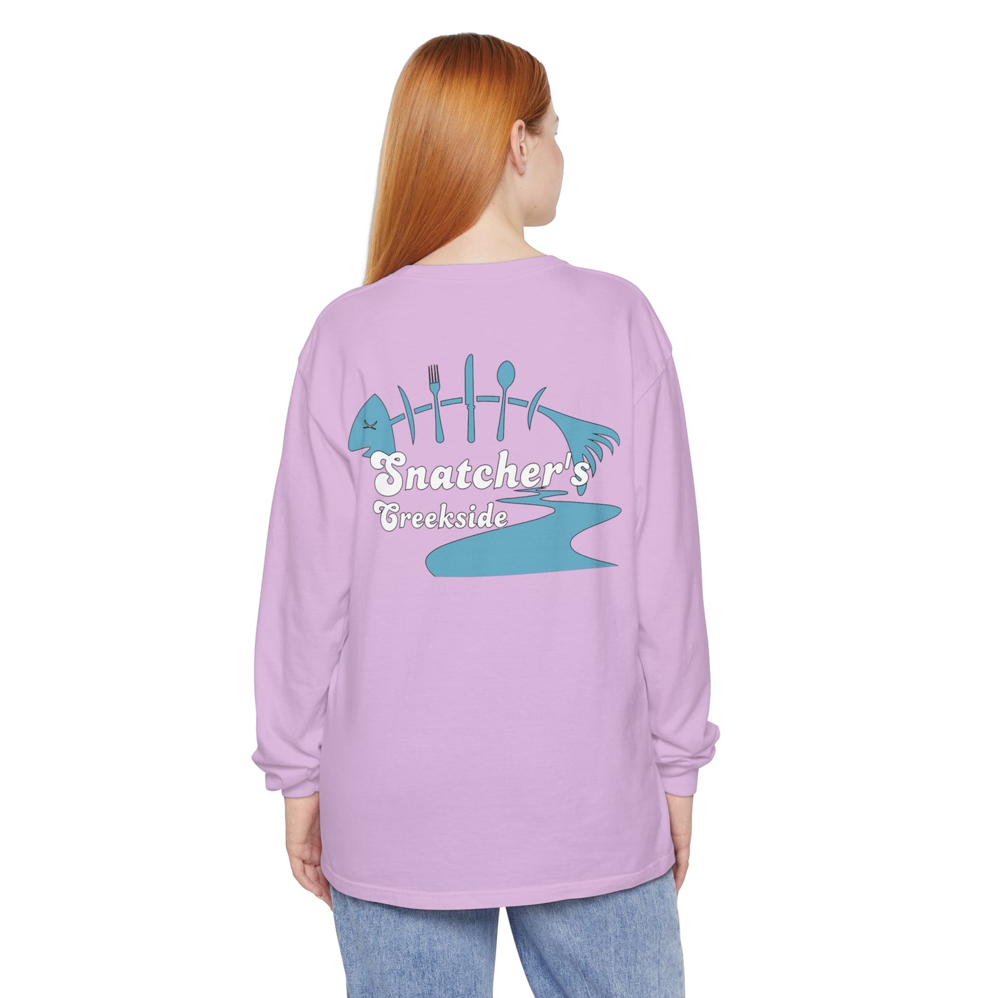 Snatcher's Creekside "OG" Unisex Garment-dyed Long Sleeve T-Shirt