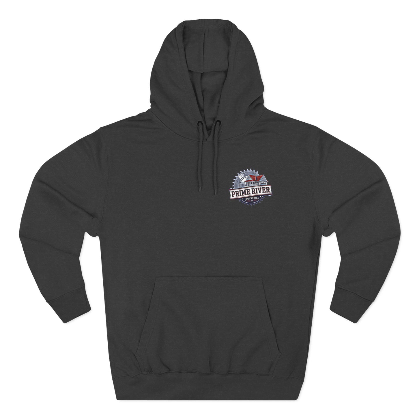 Prime River Fleece Hoodie - Cozy Industrial Style for Every Adventure