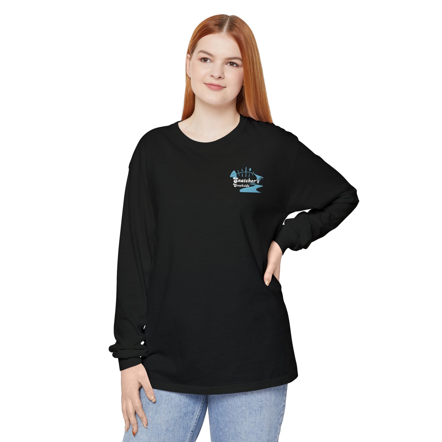 Snatcher's Creekside "OG" Unisex Garment-dyed Long Sleeve T-Shirt