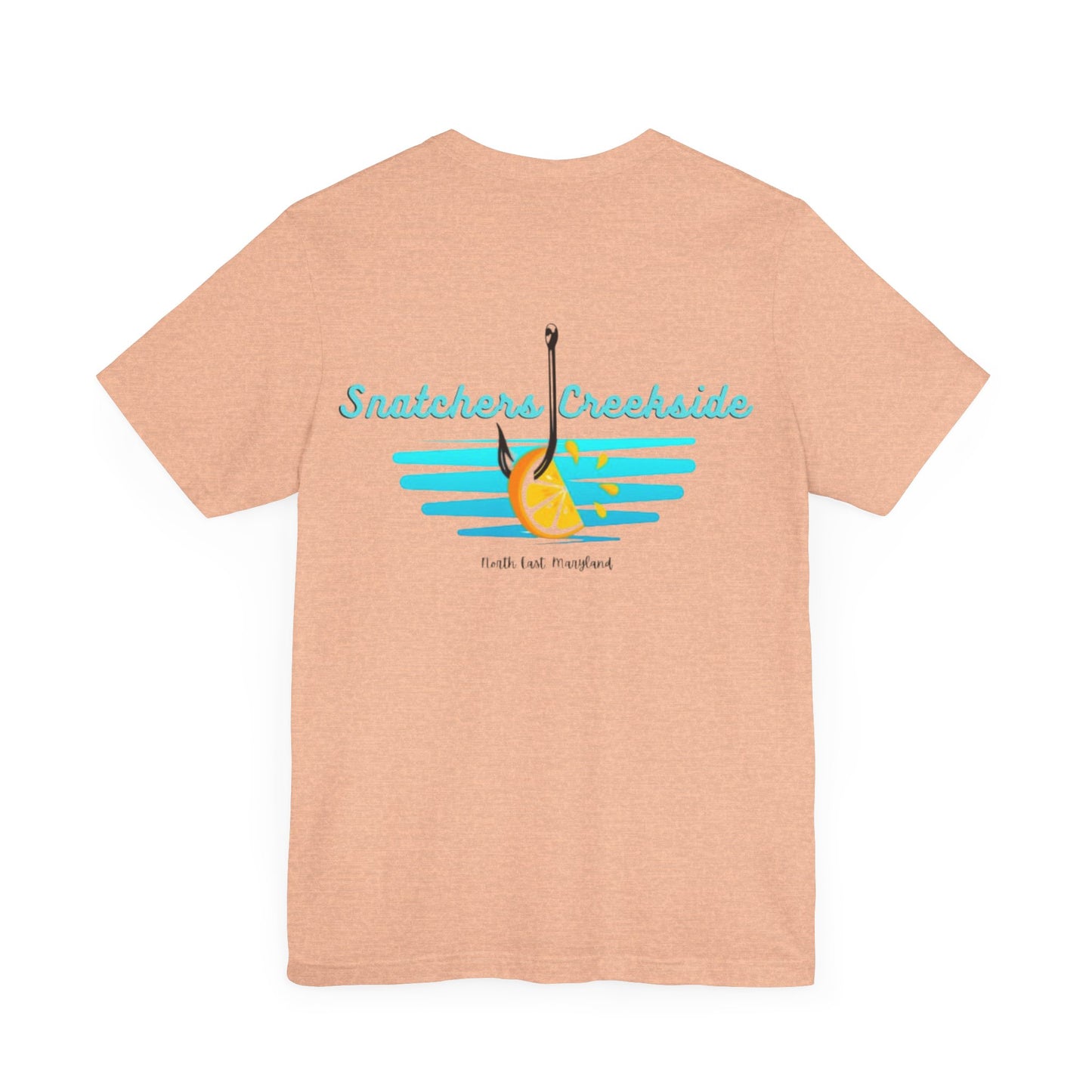 Hooked on Creekside Unisex Jersey Short Sleeve Tee