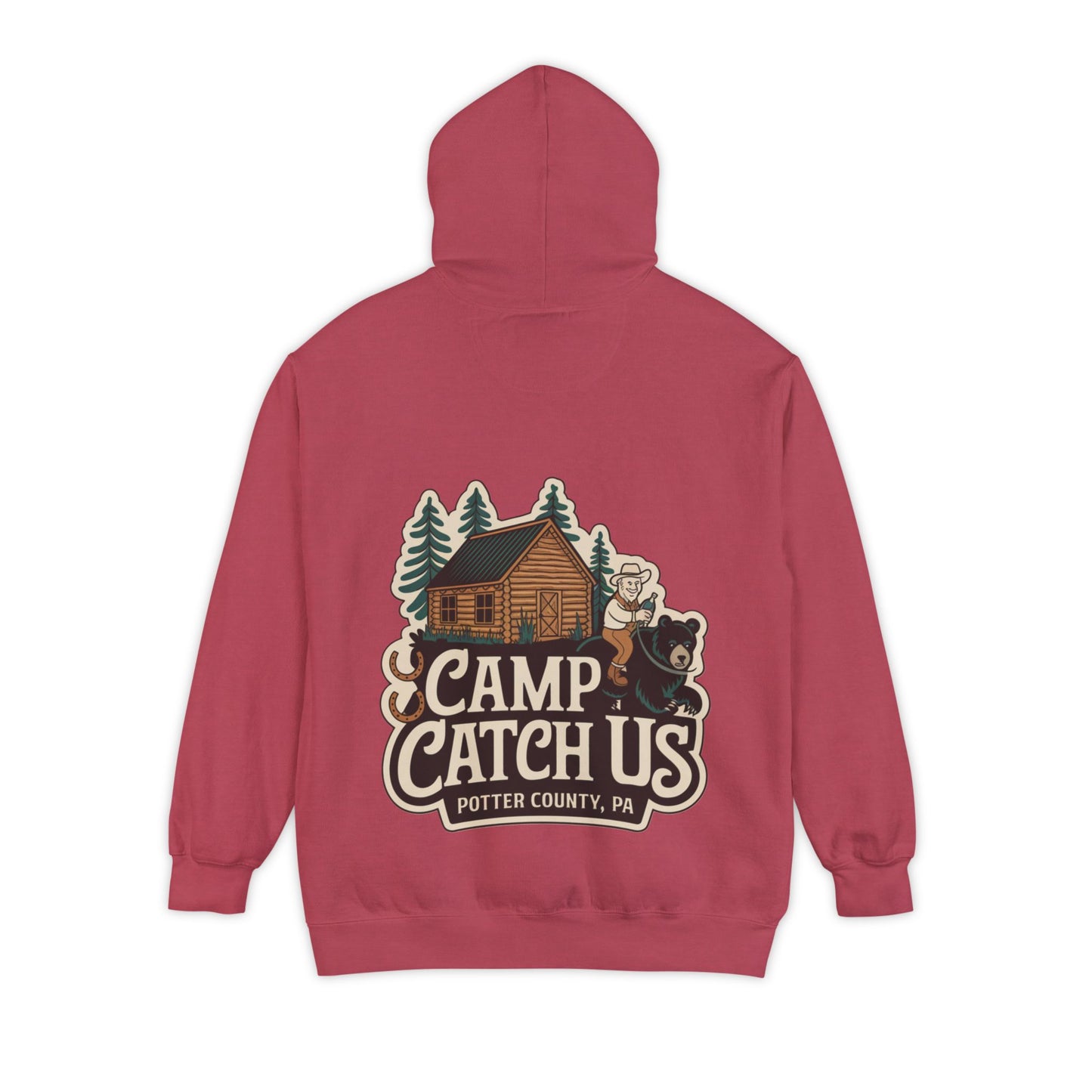 Camp Catch Us Hoodie, Unisex Comfortable Sweatshirt