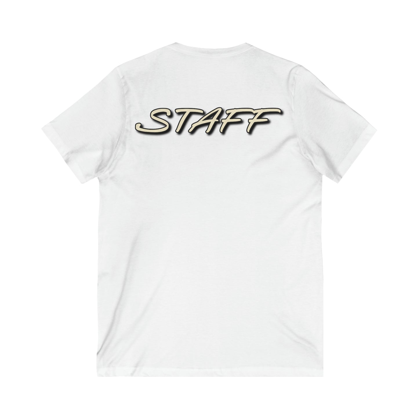 Staff Market Street Unisex Jersey Short Sleeve V-Neck Tee