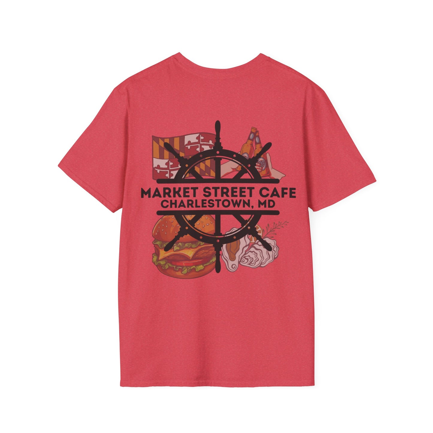 Market Street Four Corners Unisex Softstyle T-Shirt