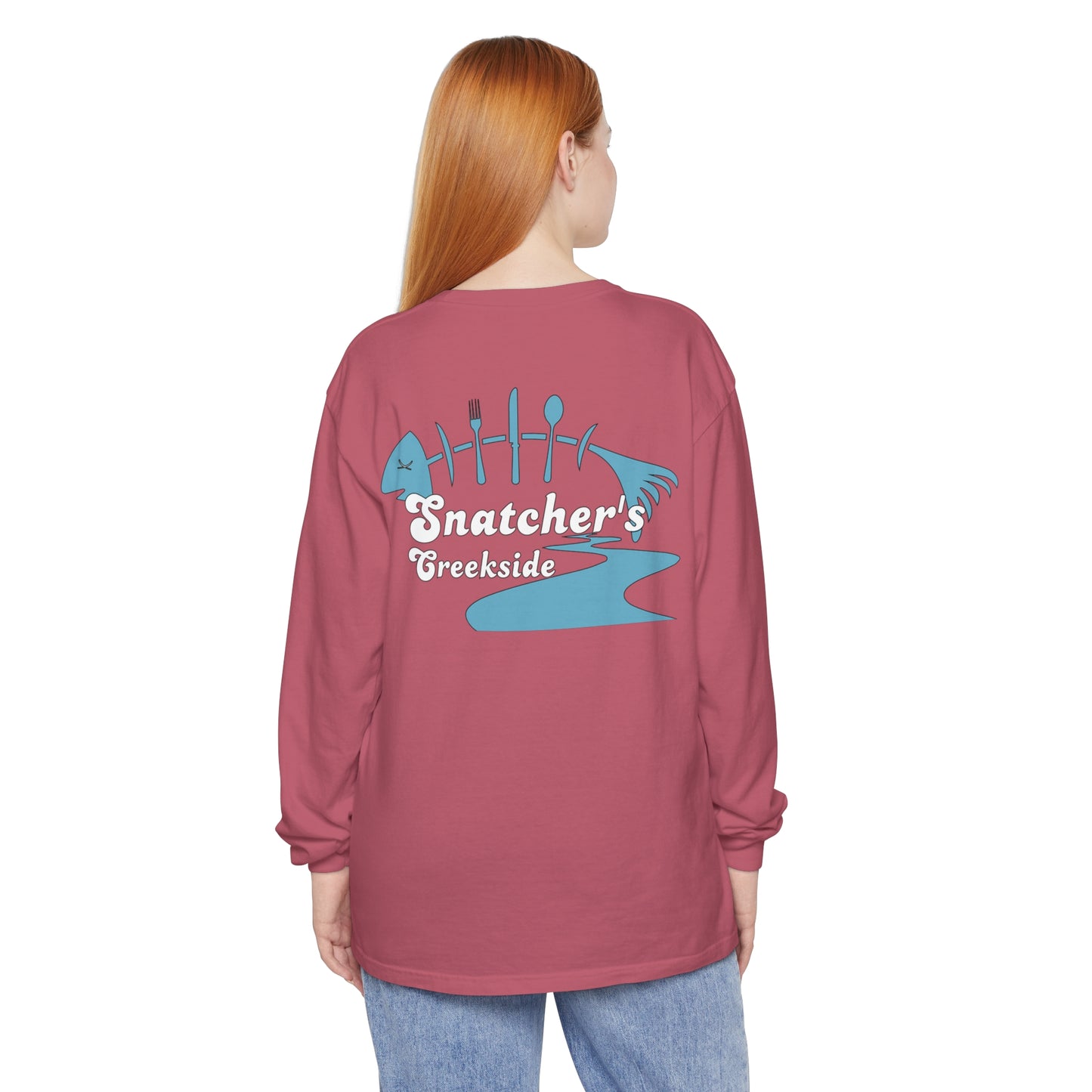 Snatcher's Creekside "OG" Unisex Garment-dyed Long Sleeve T-Shirt