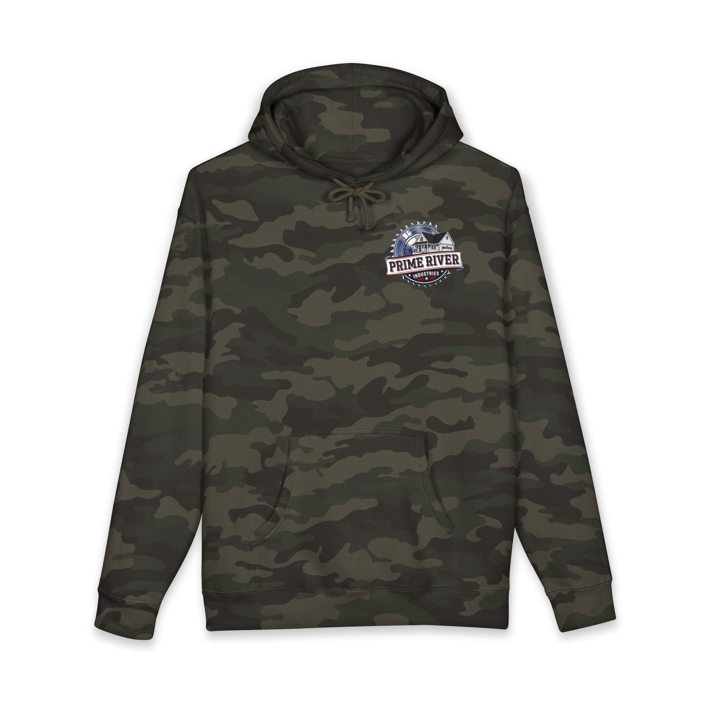 Prime River Industries Hoodie — Logo Workwear Pullover