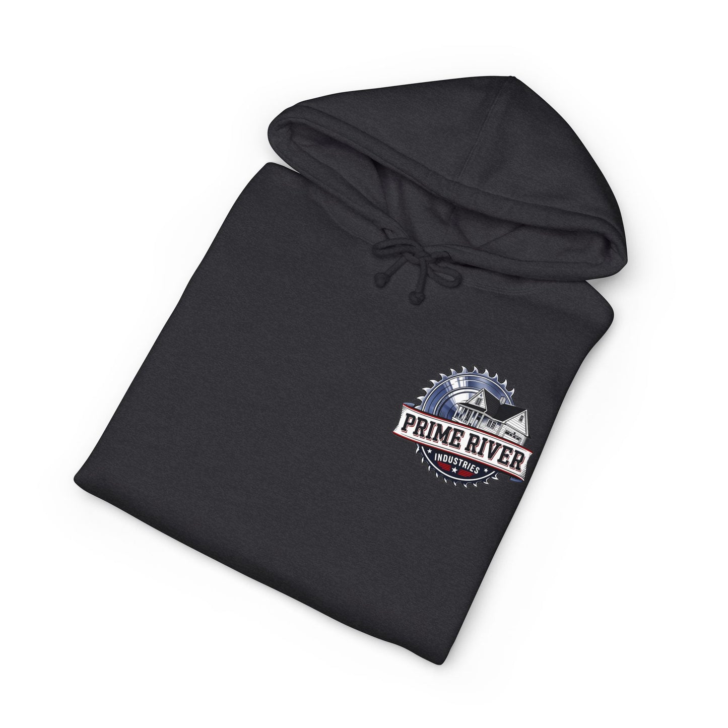 Prime River Industries Hoodie — Logo Workwear Pullover