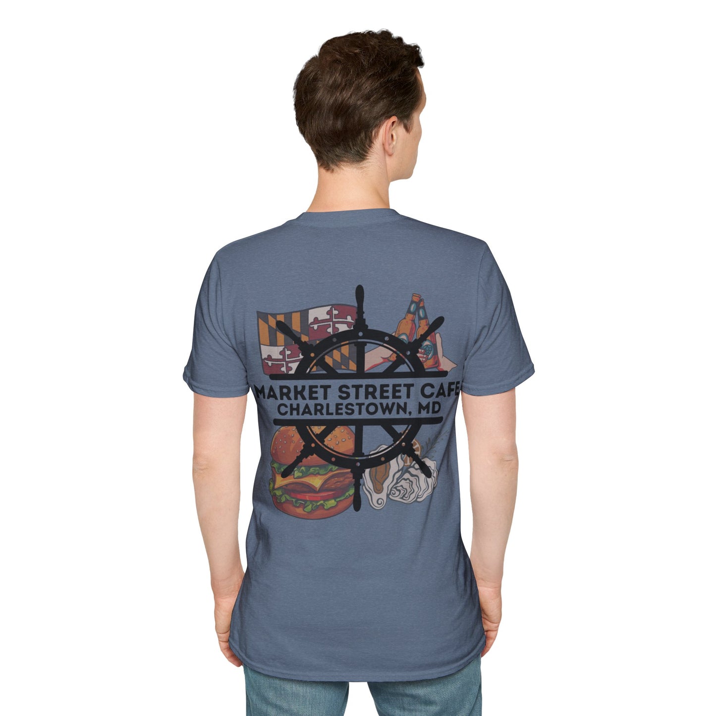 Market Street Four Corners Unisex Softstyle T-Shirt