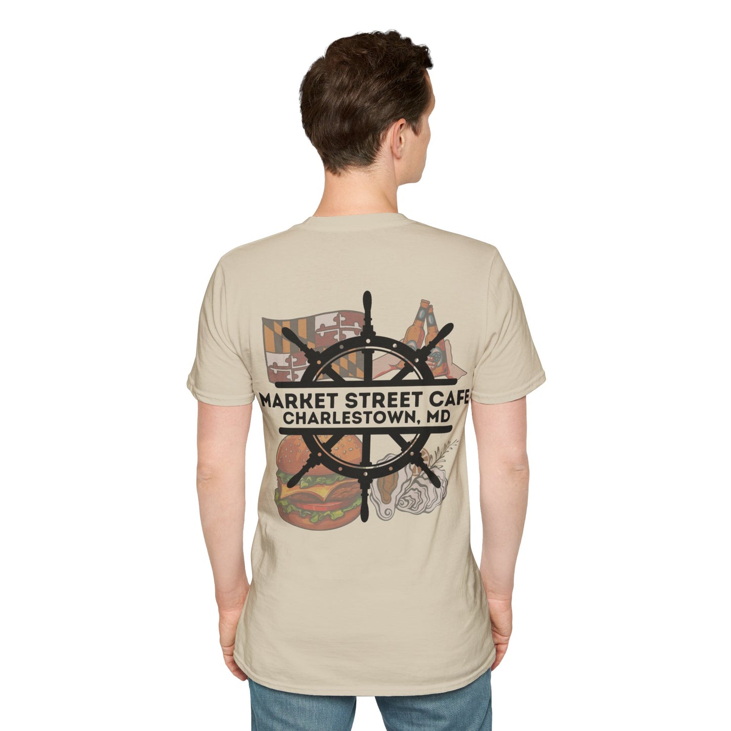 Market Street Four Corners Unisex Softstyle T-Shirt