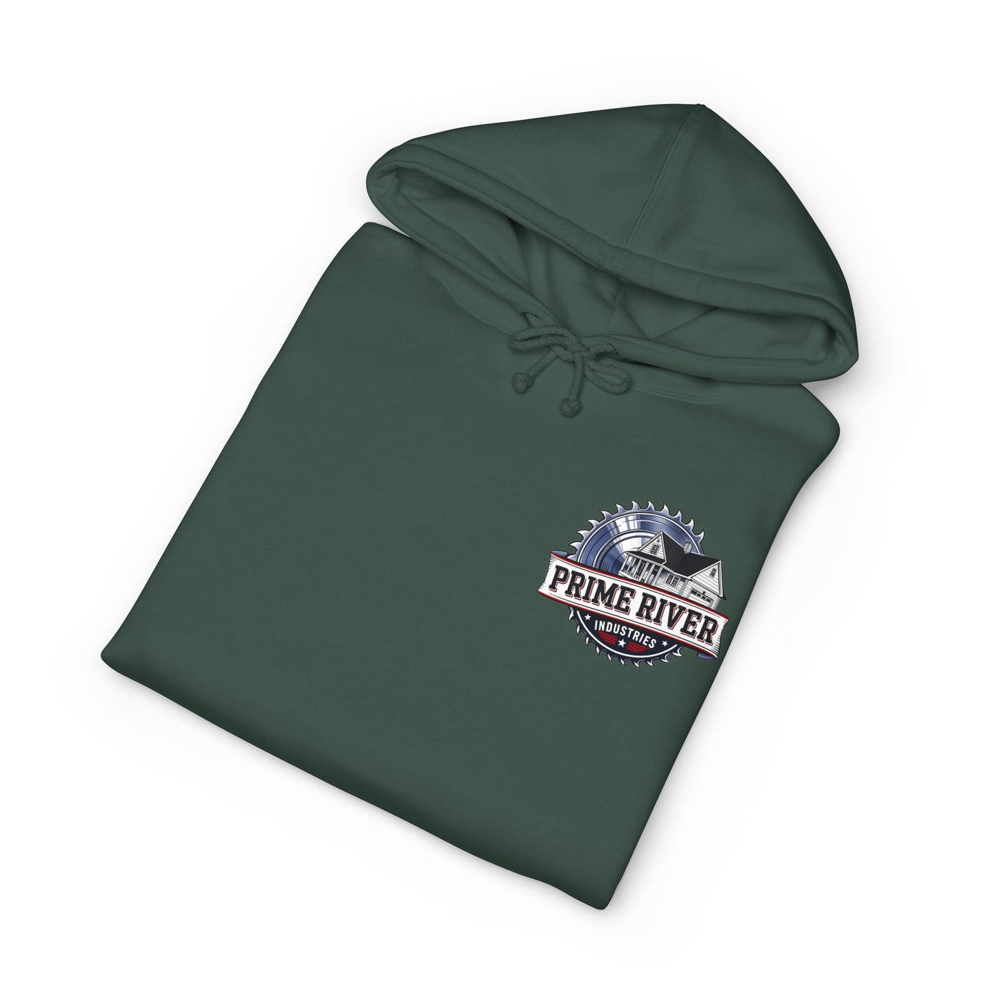 Prime River Industries Hoodie — Logo Workwear Pullover