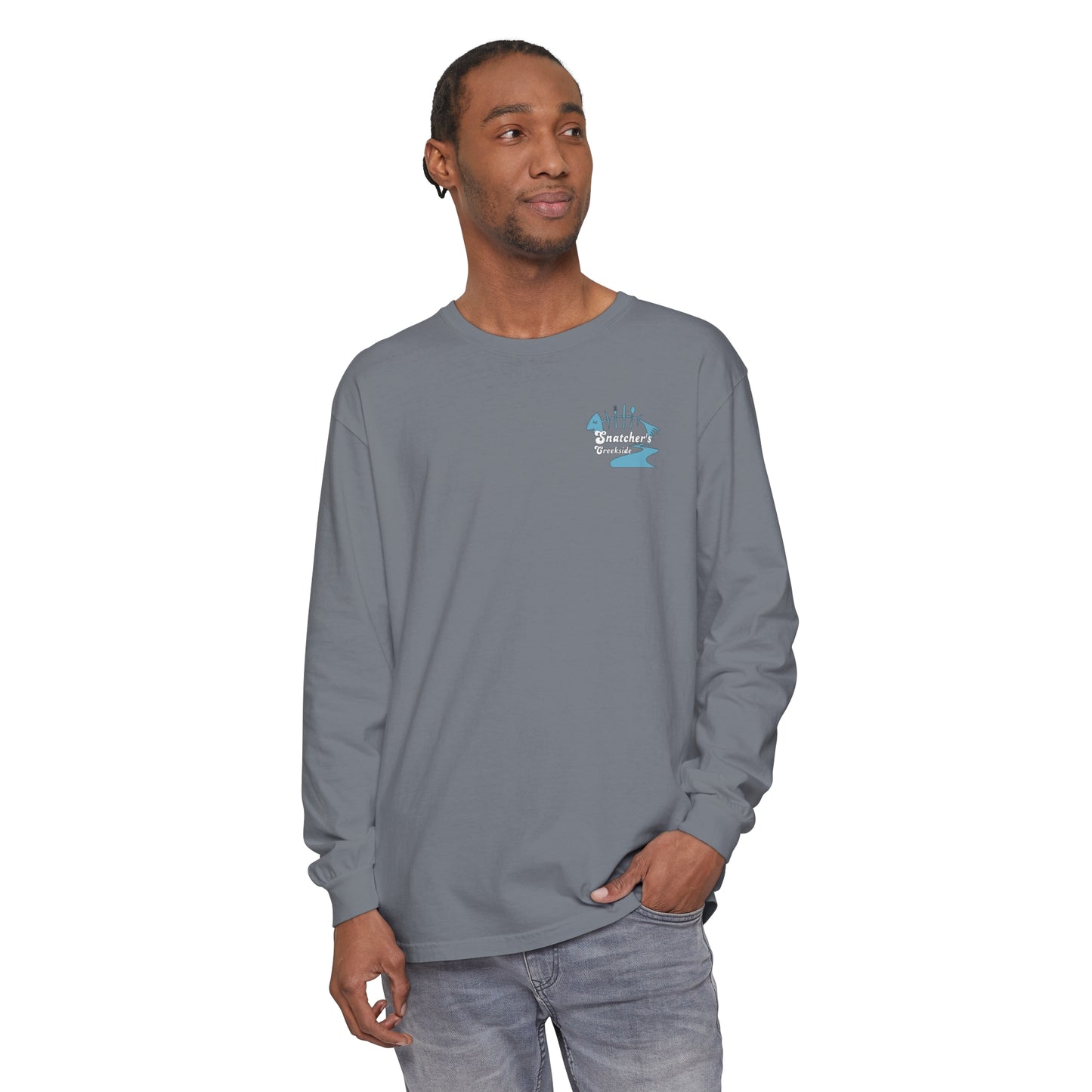 Snatcher's Creekside "OG" Unisex Garment-dyed Long Sleeve T-Shirt