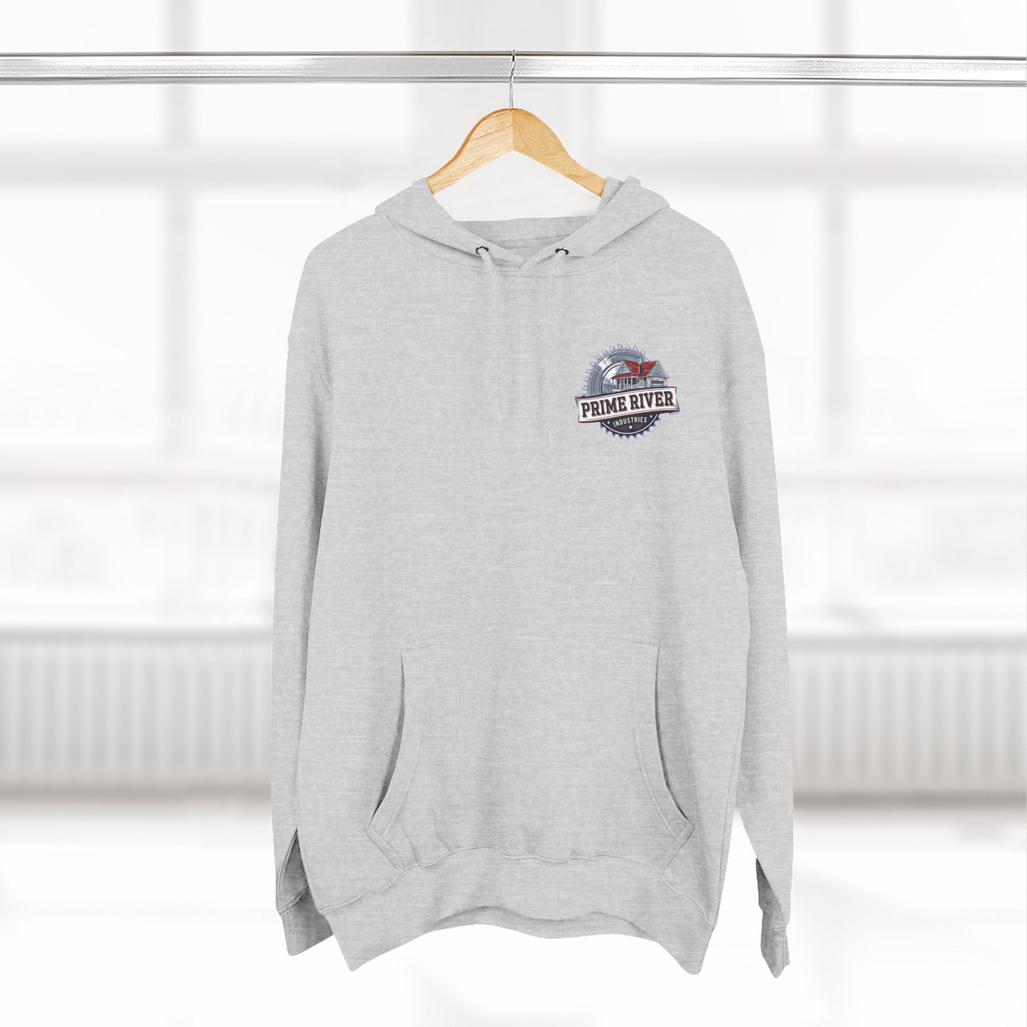 Prime River Fleece Hoodie - Cozy Industrial Style for Every Adventure