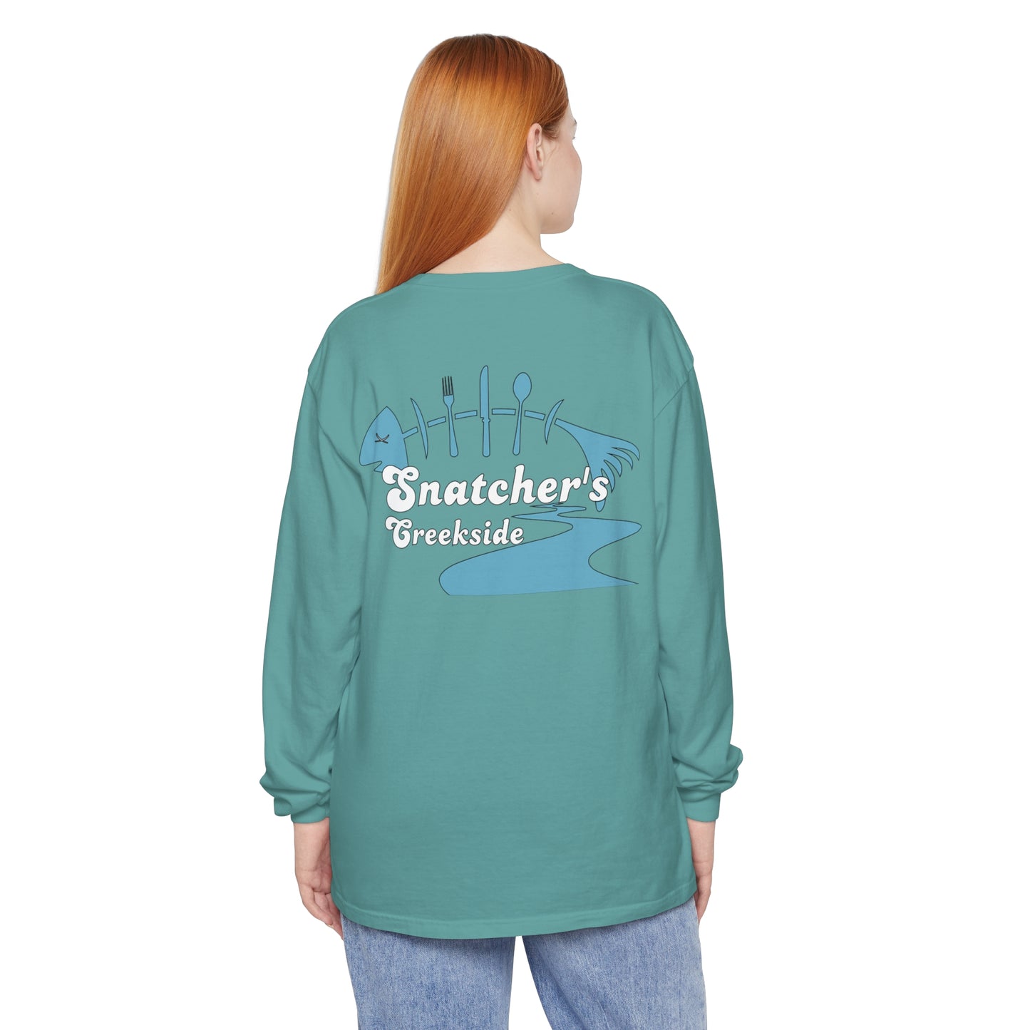 Snatcher's Creekside "OG" Unisex Garment-dyed Long Sleeve T-Shirt