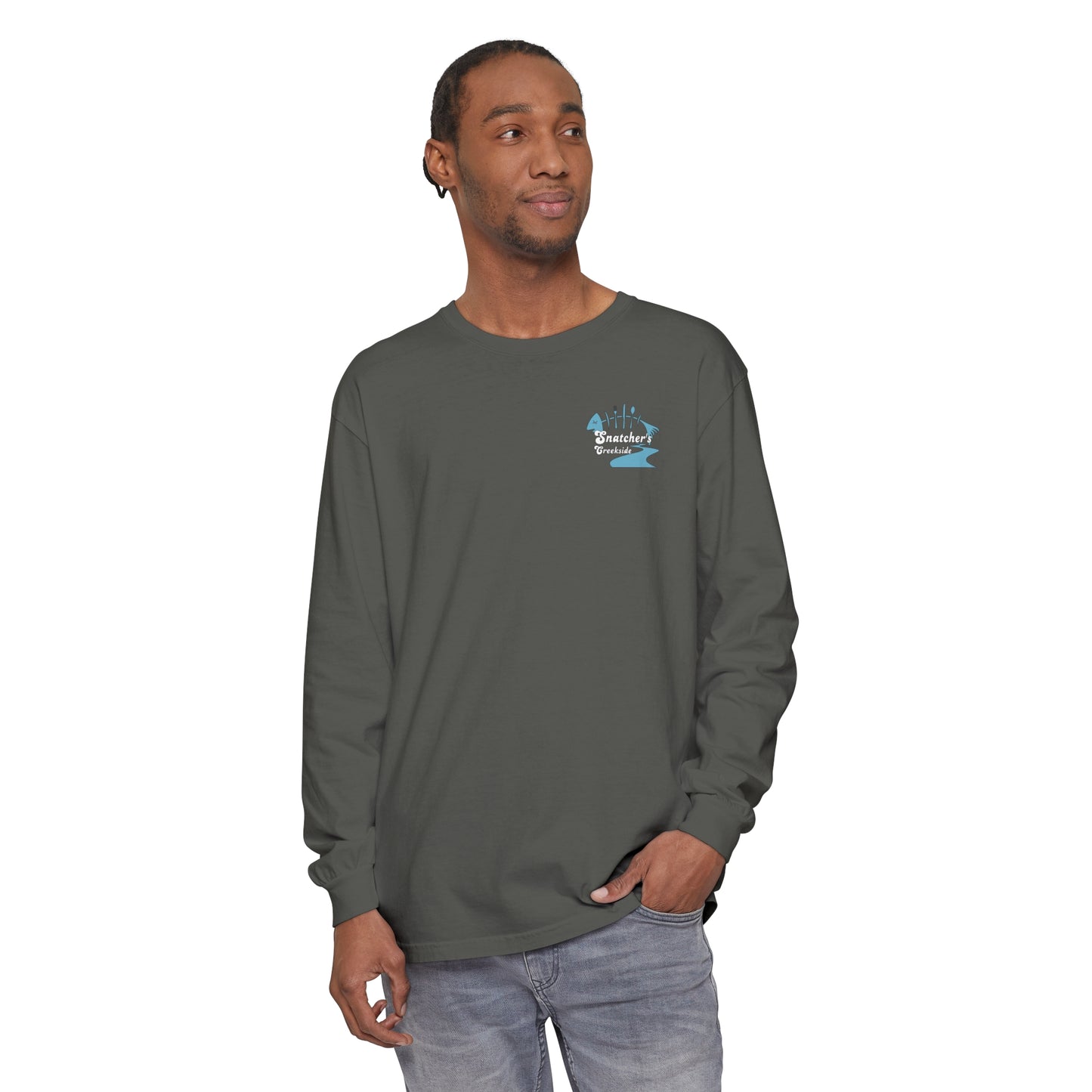 Snatcher's Creekside "OG" Unisex Garment-dyed Long Sleeve T-Shirt