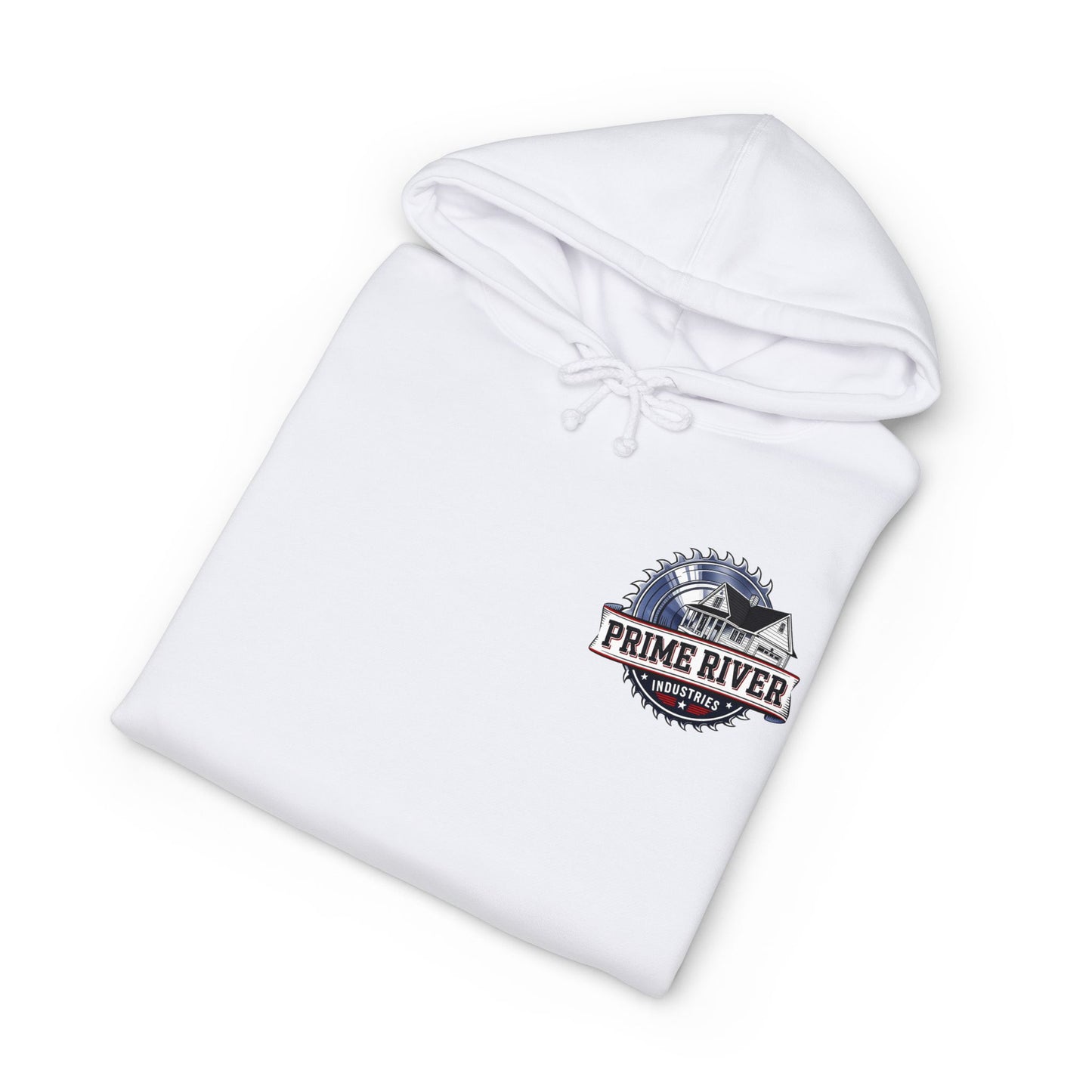 Prime River Industries Hoodie — Logo Workwear Pullover
