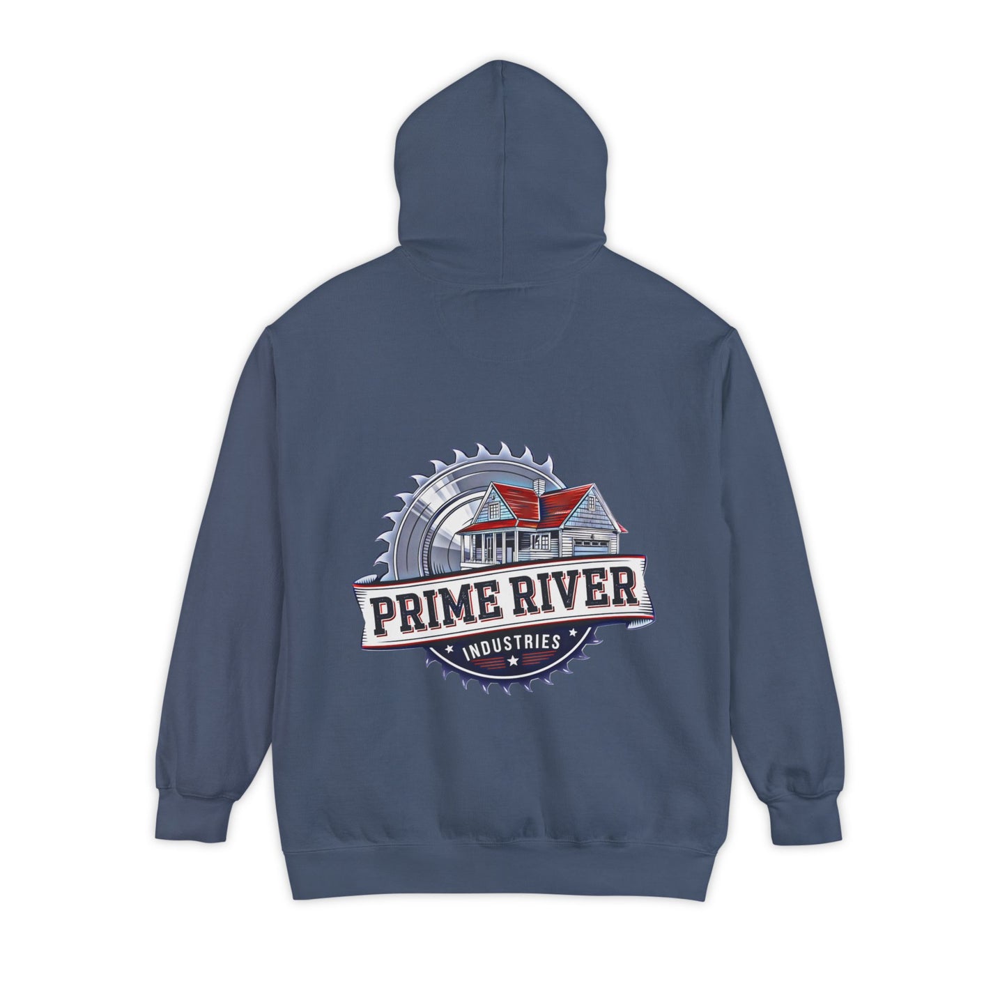 Cozy Unisex Garment-Dyed Hoodie - Prime River