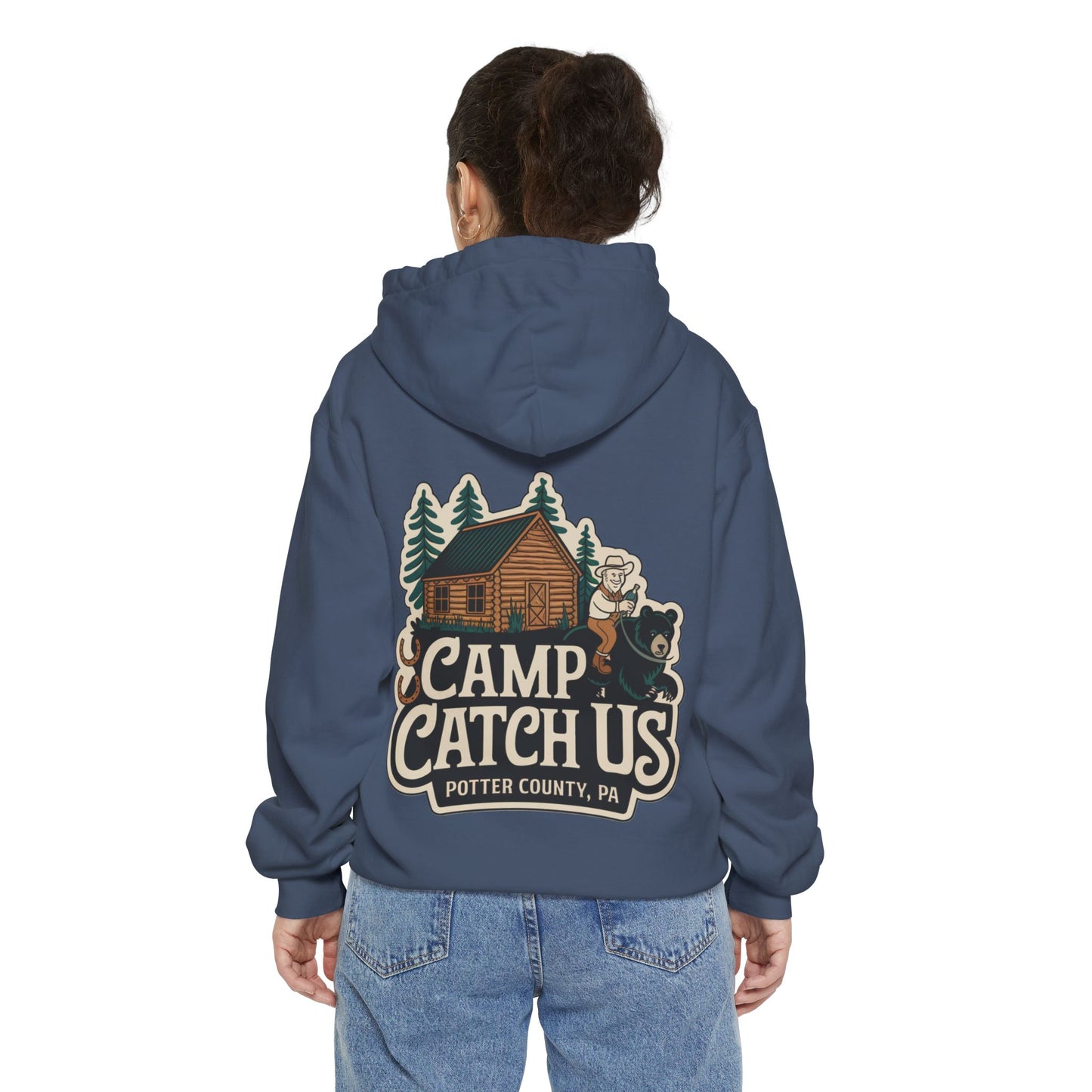 Camp Catch Us Hoodie, Unisex Comfortable Sweatshirt