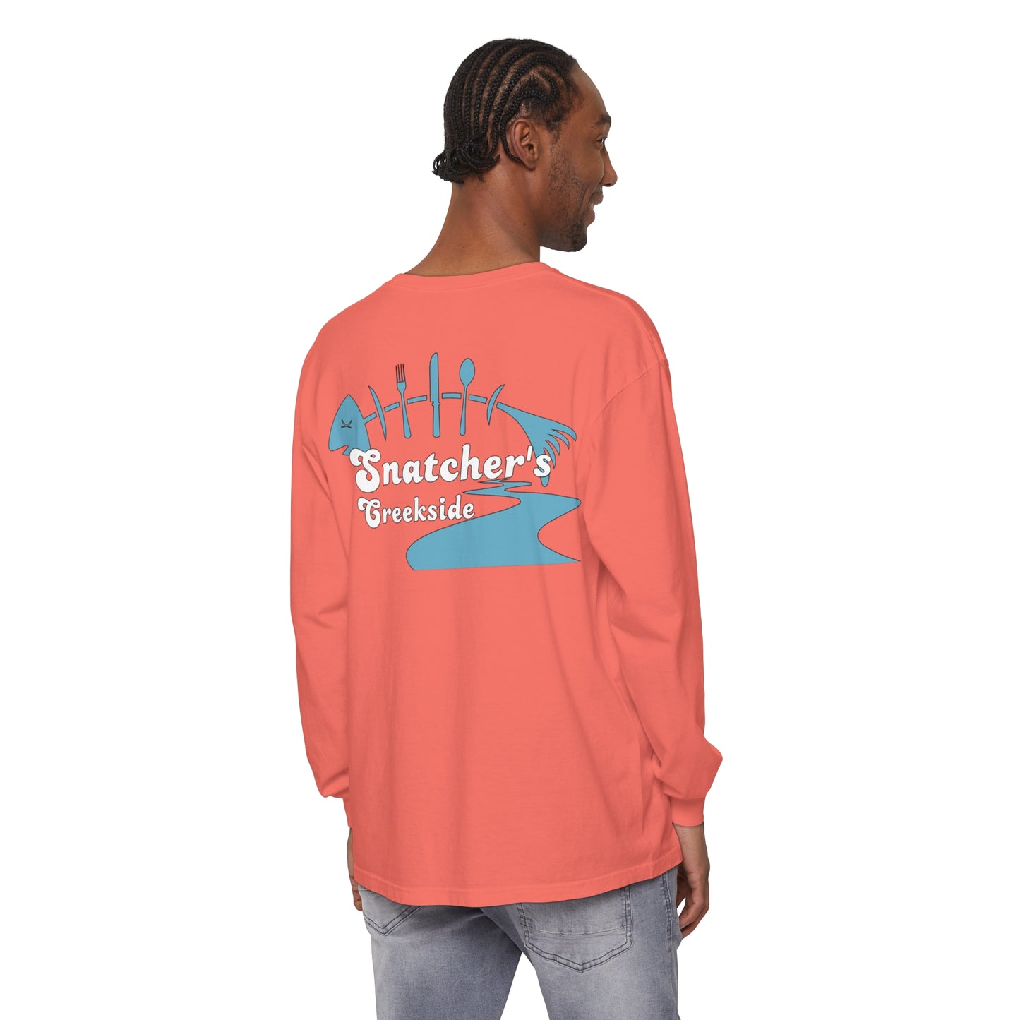 Snatcher's Creekside "OG" Unisex Garment-dyed Long Sleeve T-Shirt