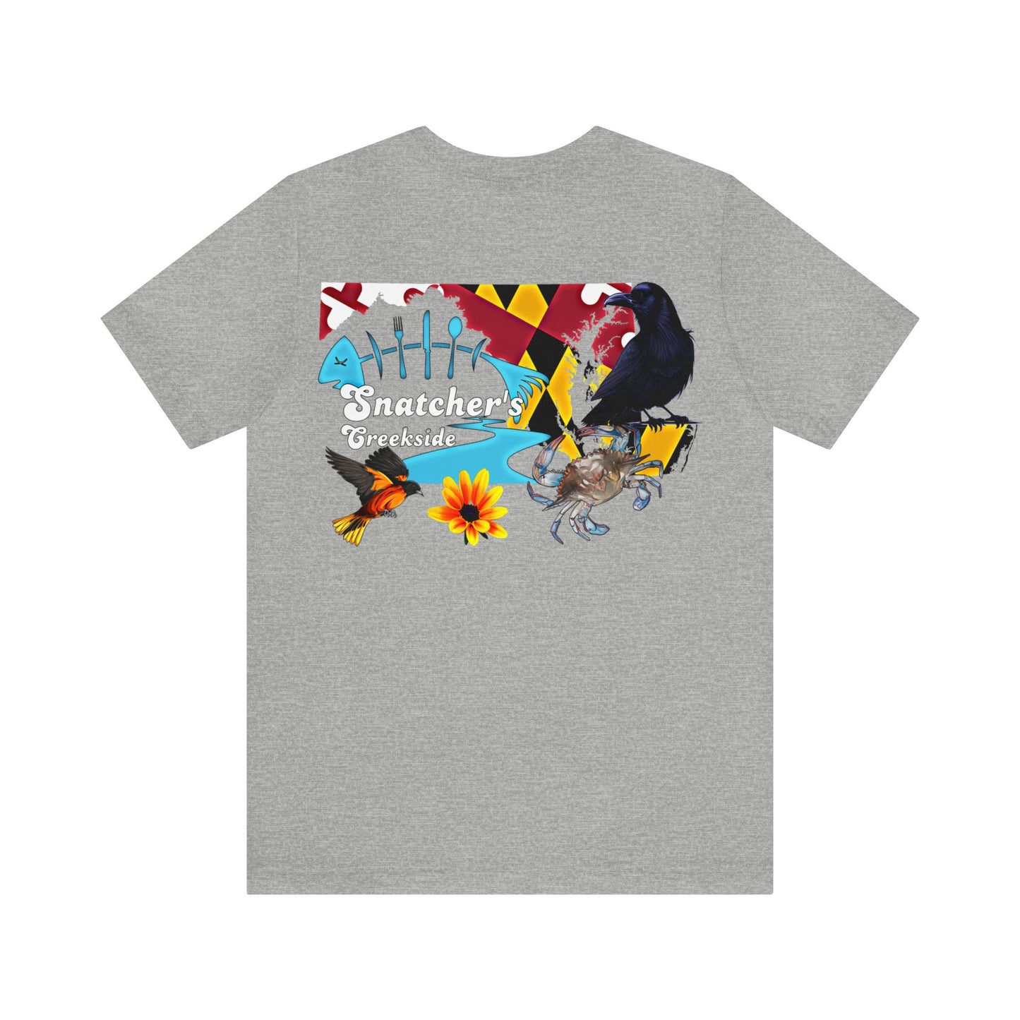 Snatcher's Is Maryland Unisex Short Sleeve Tee