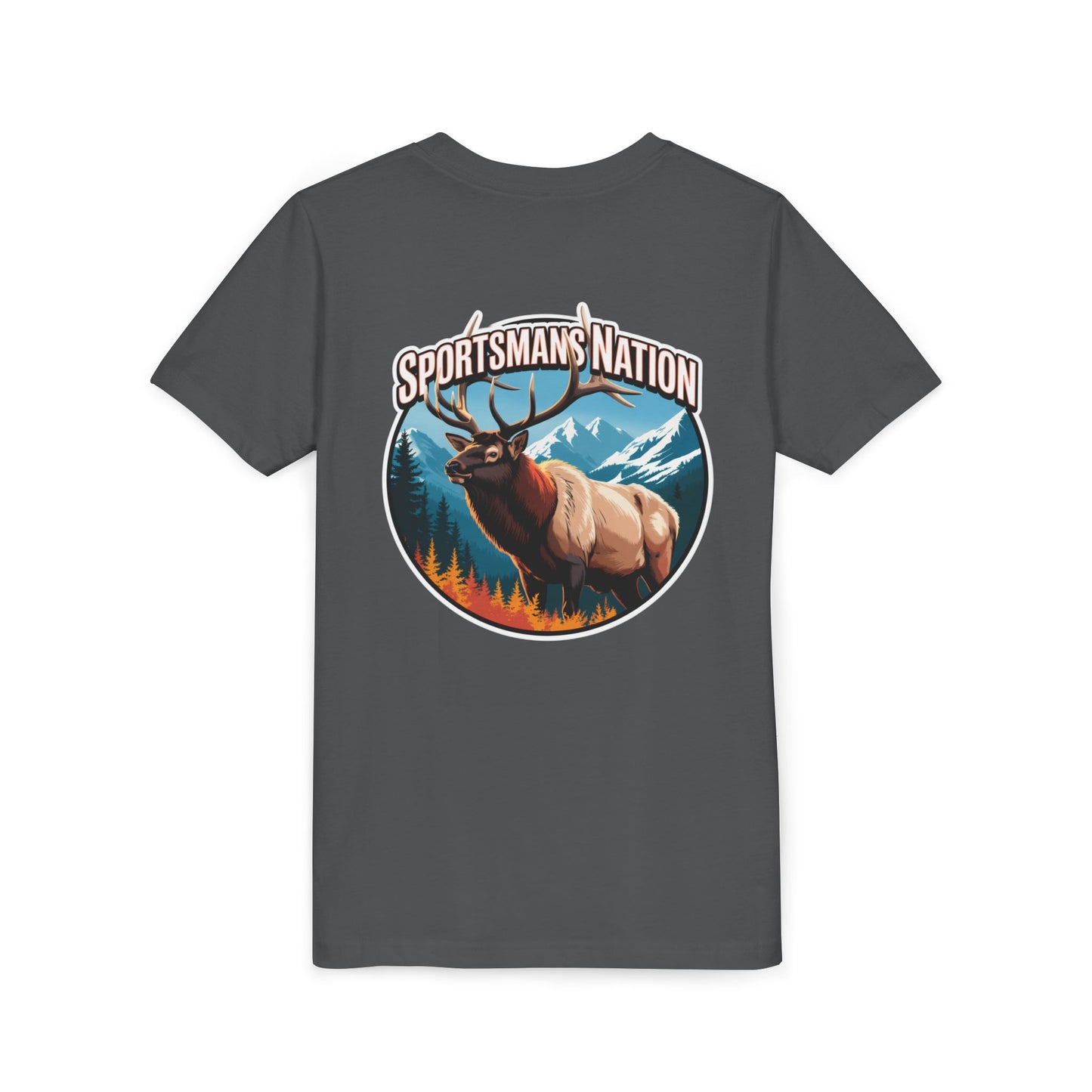 Youth Sportsmans Nation Bull Elk T-shirt