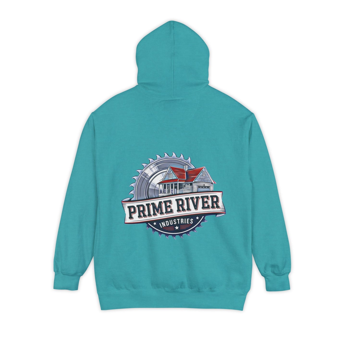 Cozy Unisex Garment-Dyed Hoodie - Prime River