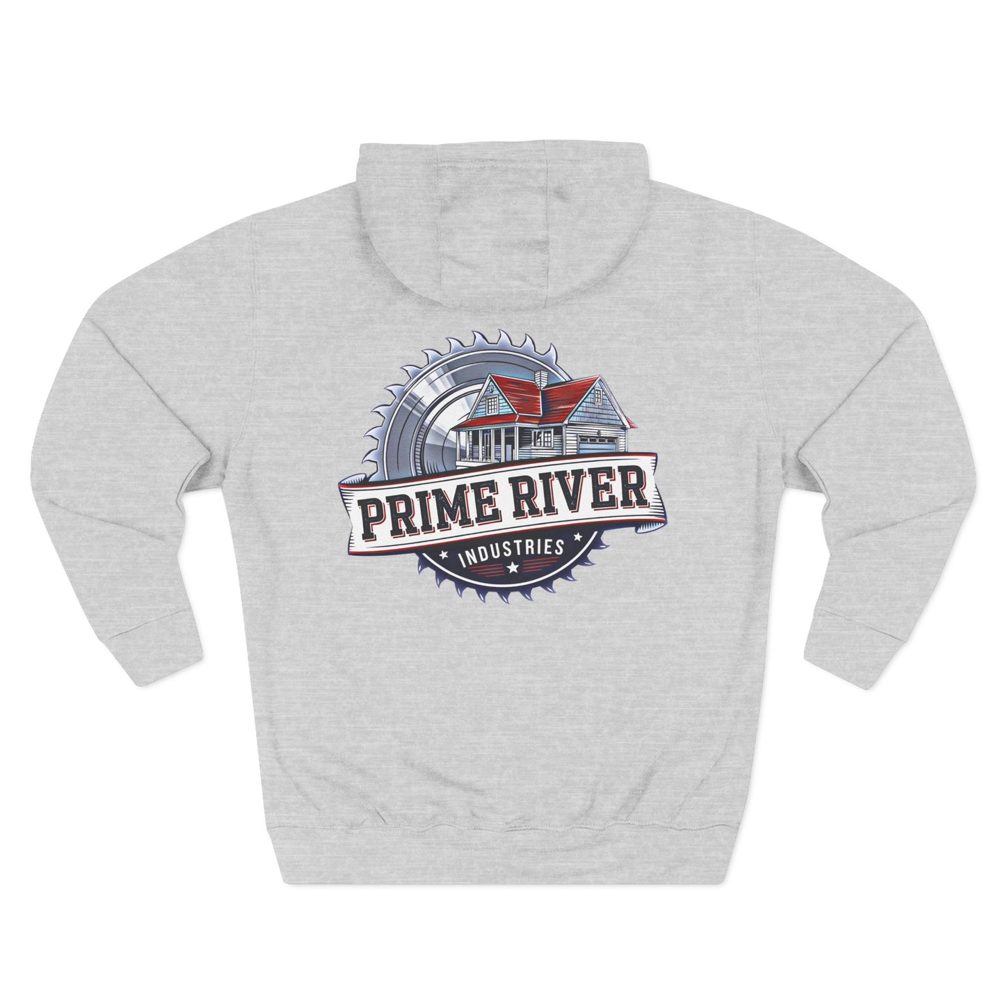 Prime River Fleece Hoodie - Cozy Industrial Style for Every Adventure