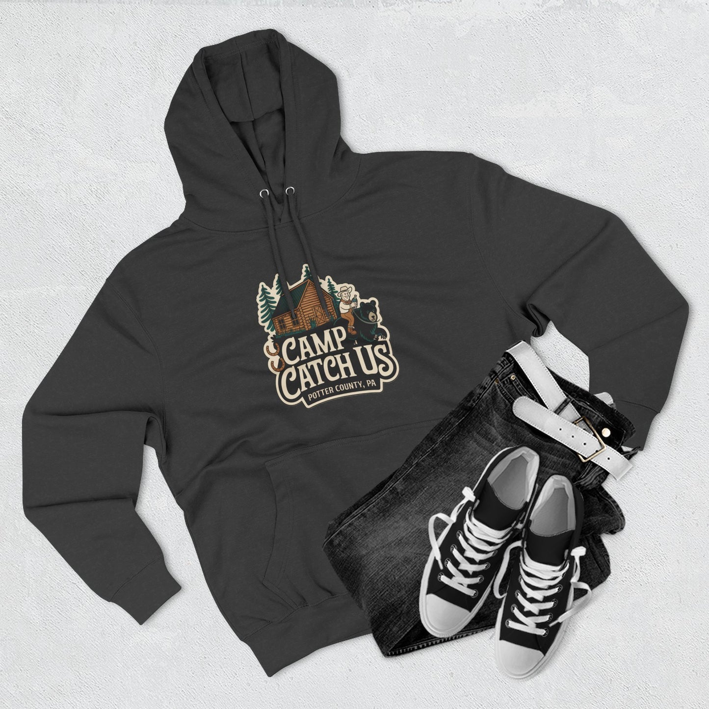 Camp Catch Us Fleece Hoodie
