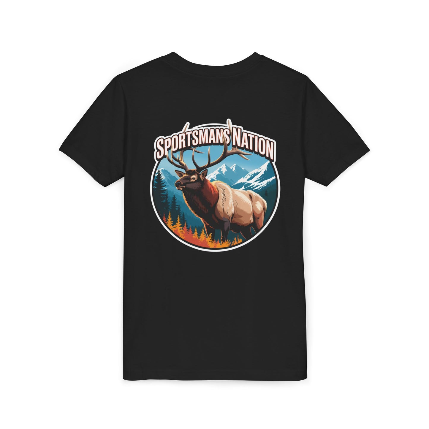 Youth Sportsmans Nation Bull Elk T-shirt