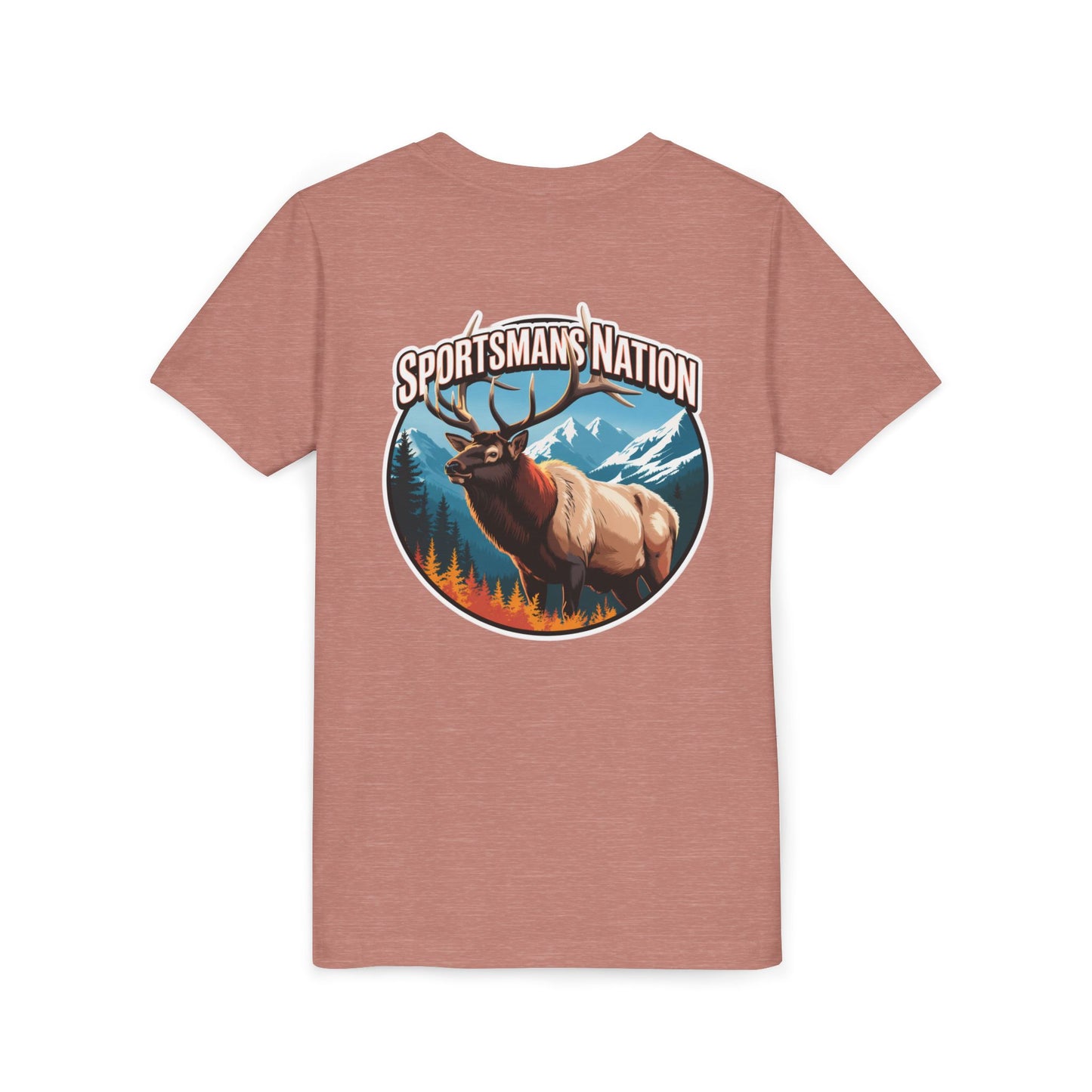 Youth Sportsmans Nation Bull Elk T-shirt