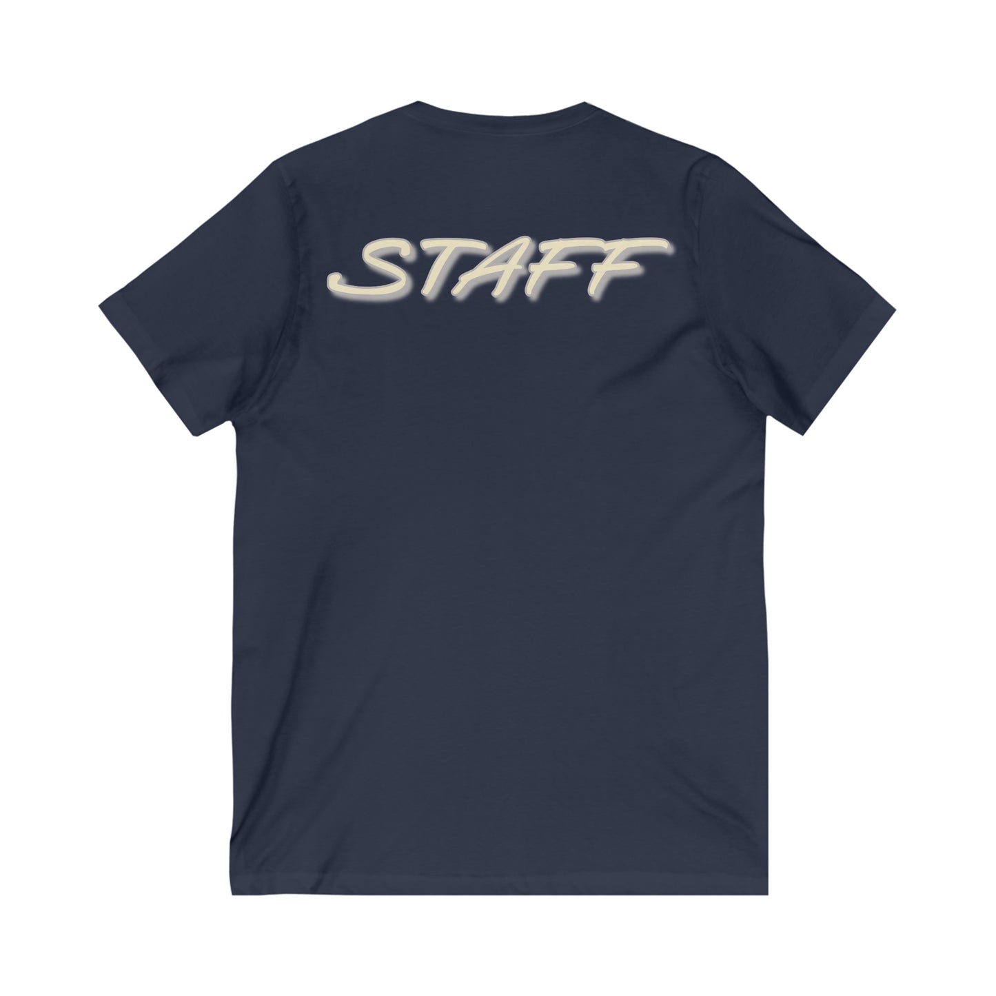 Staff Market Street Unisex Jersey Short Sleeve V-Neck Tee