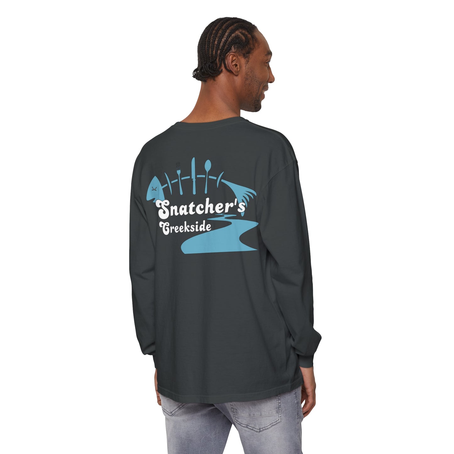 Snatcher's Creekside "OG" Unisex Garment-dyed Long Sleeve T-Shirt