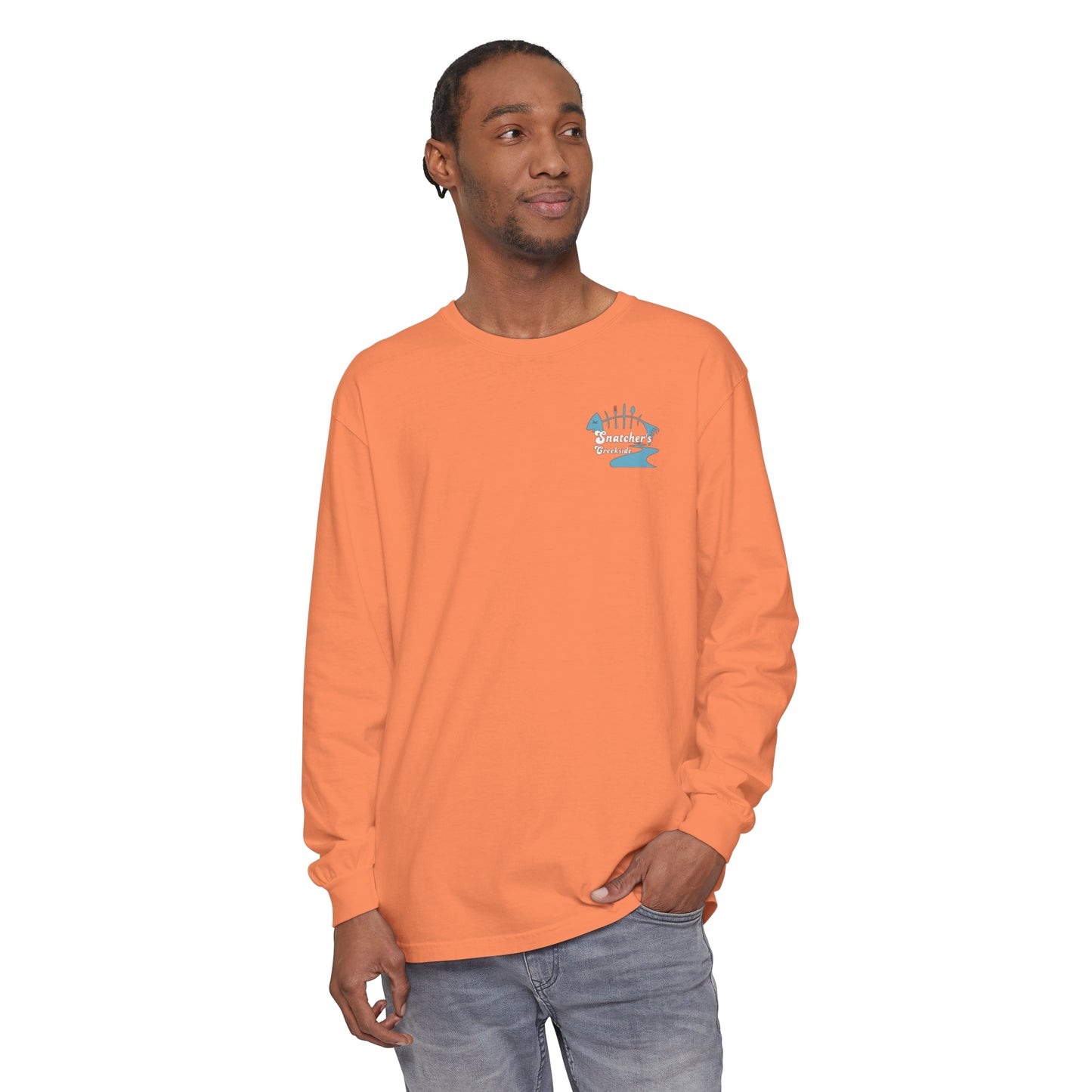 Snatcher's Creekside "OG" Unisex Garment-dyed Long Sleeve T-Shirt