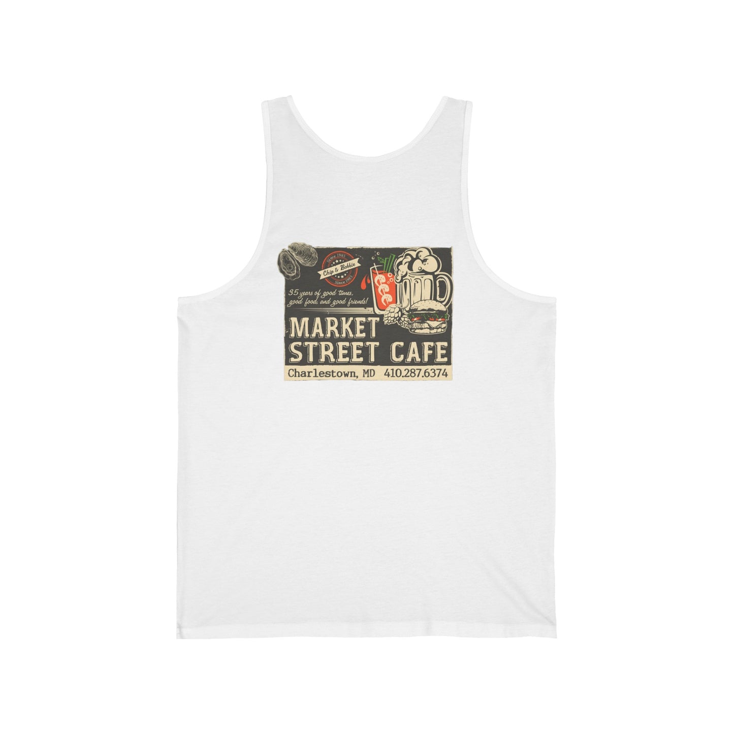 Unisex Jersey Tank Market Street