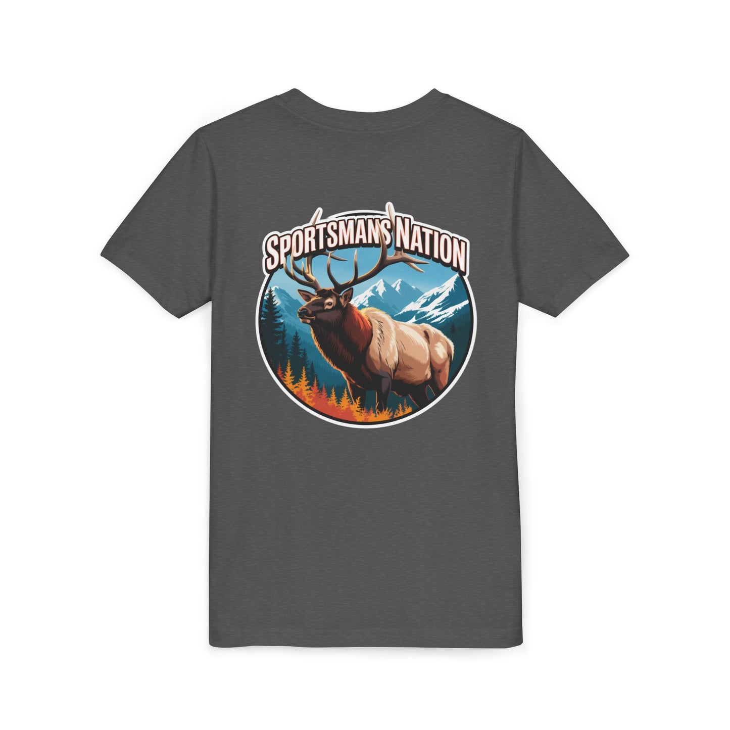 Youth Sportsmans Nation Bull Elk T-shirt