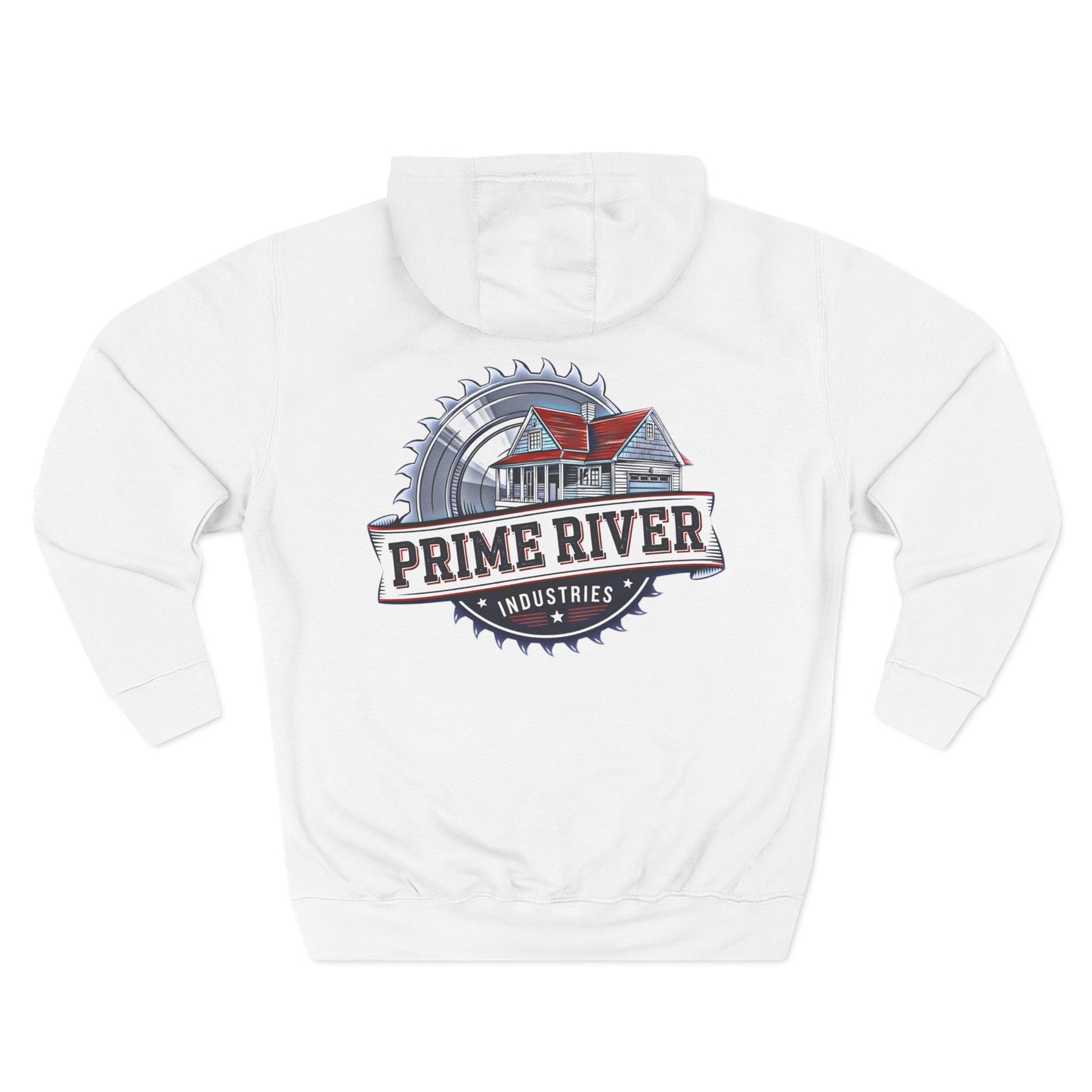 Prime River Fleece Hoodie - Cozy Industrial Style for Every Adventure