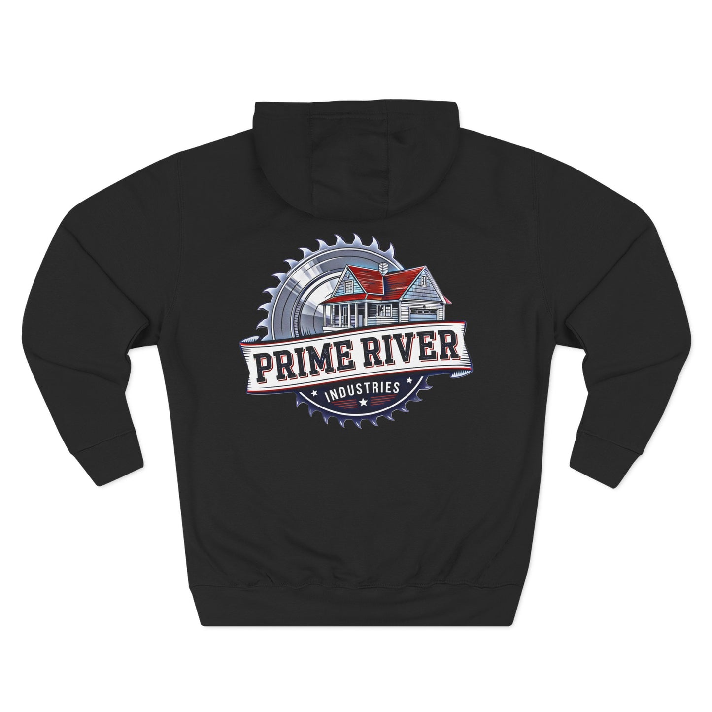 Prime River Fleece Hoodie - Cozy Industrial Style for Every Adventure